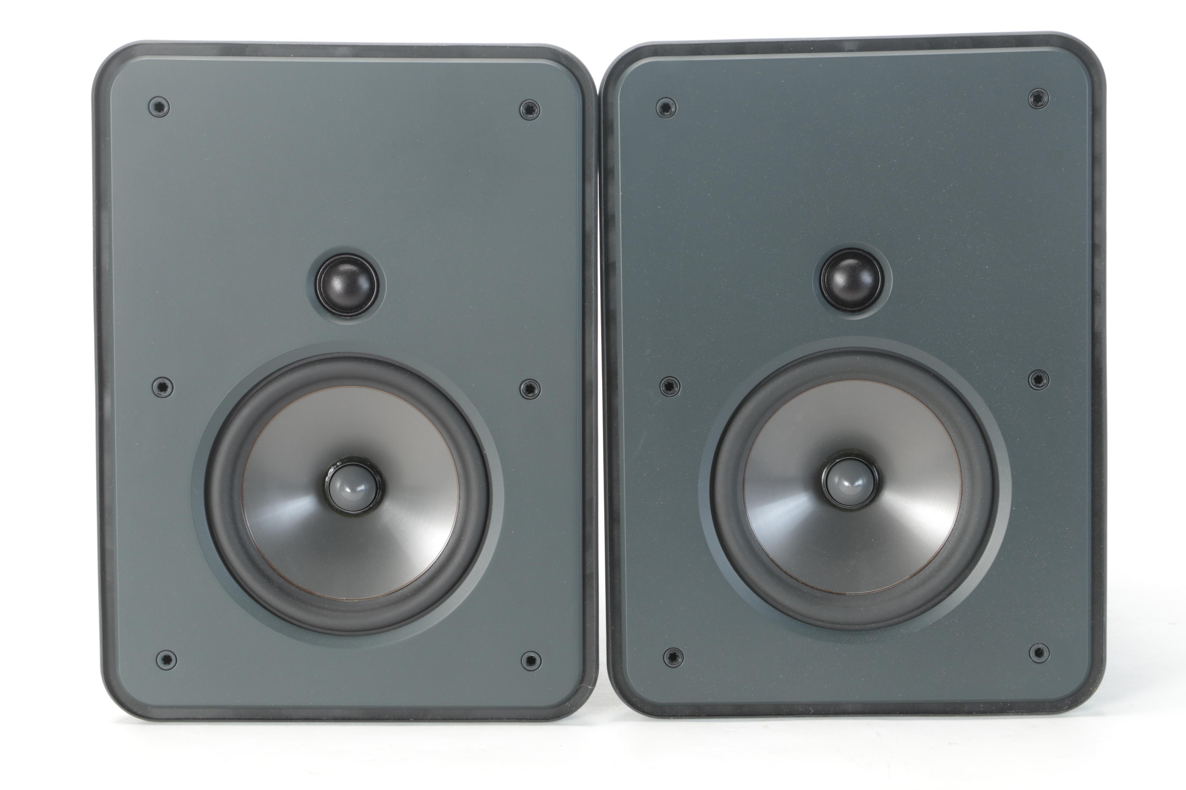 Polk Audio Subwoofer With Boston Acoustics HS60 Shelf Speakers EBTH