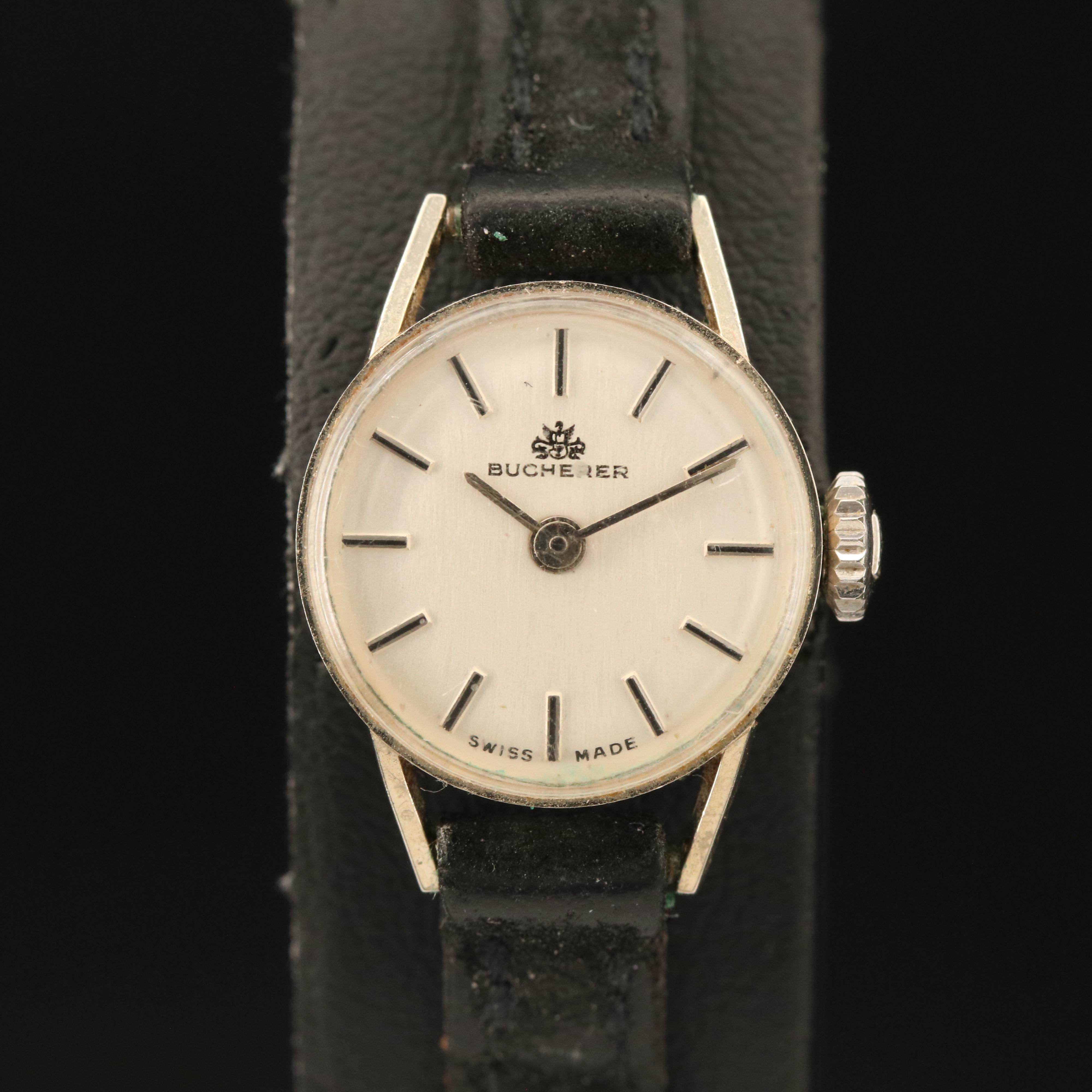 18K Bucherer Manual Wind Wristwatch EBTH