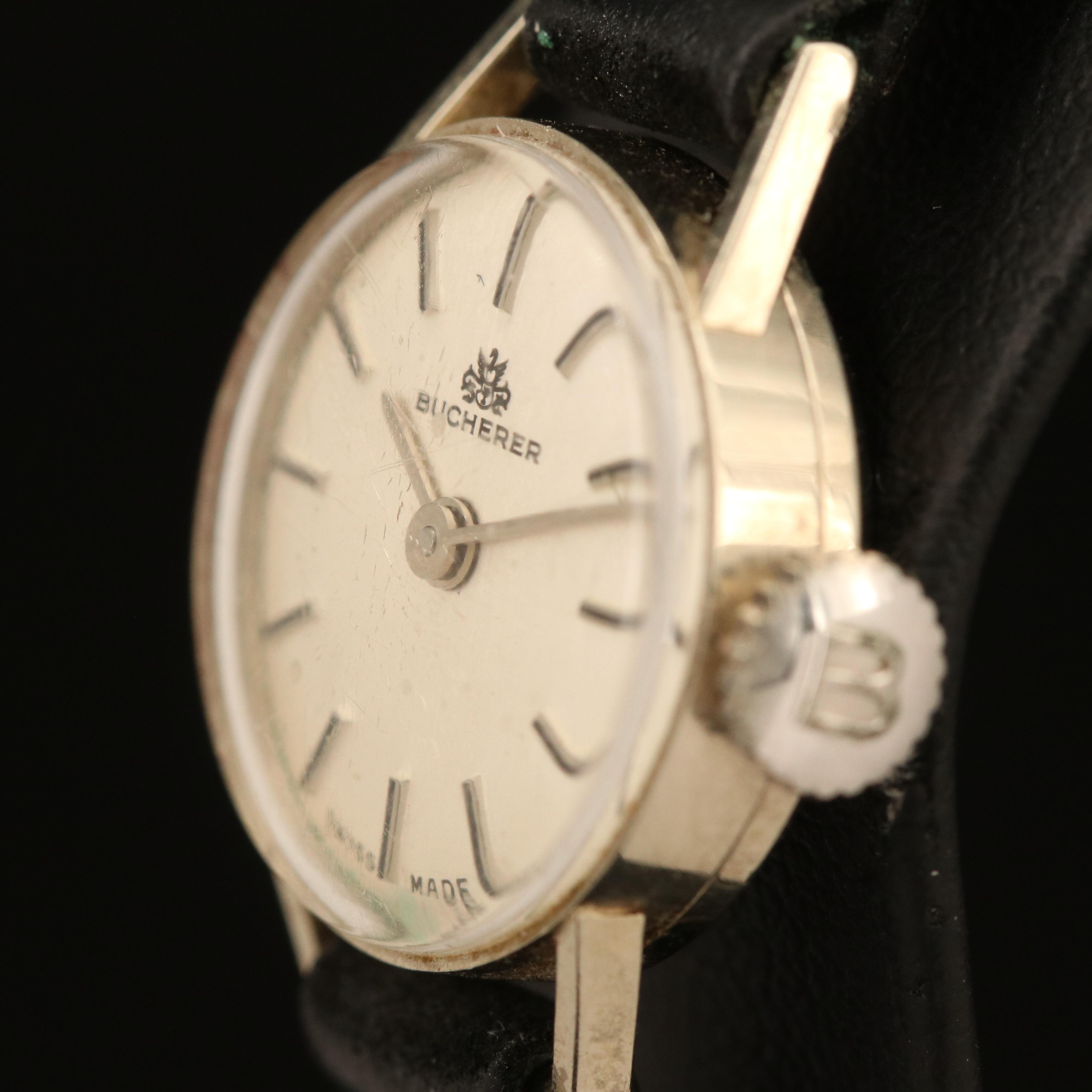 18K Bucherer Manual Wind Wristwatch EBTH