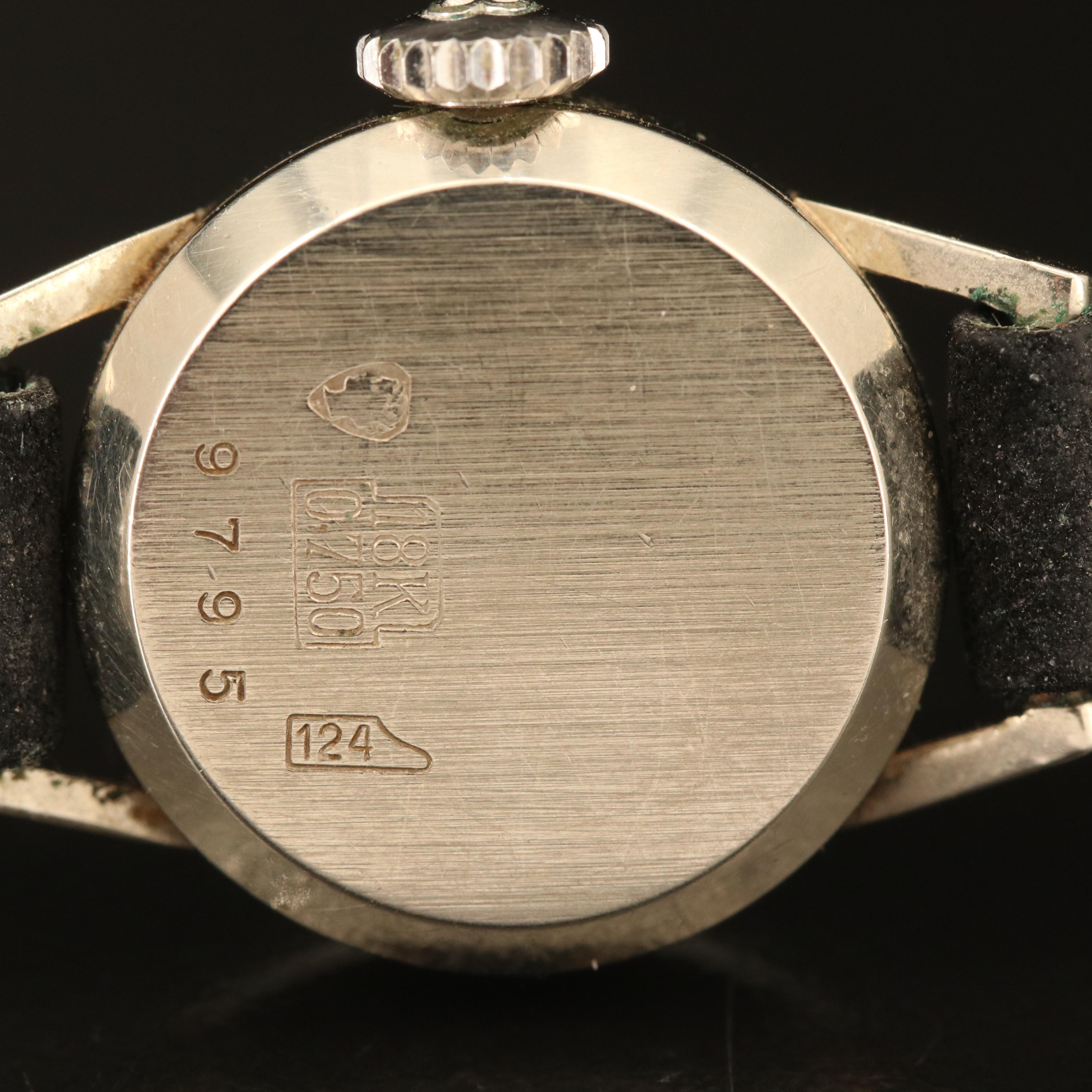 18K Bucherer Manual Wind Wristwatch EBTH