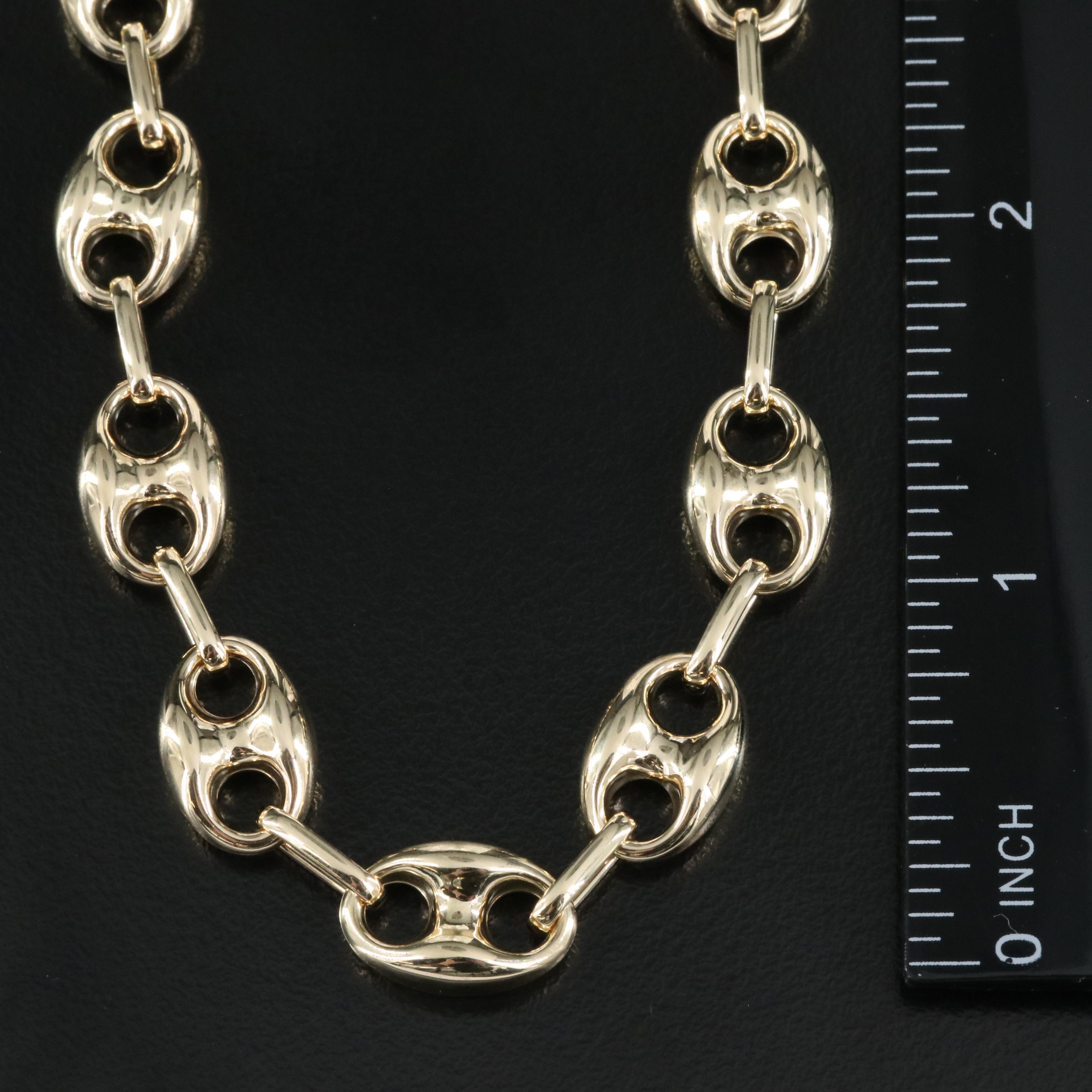 14K Puff Mariner Chain | EBTH