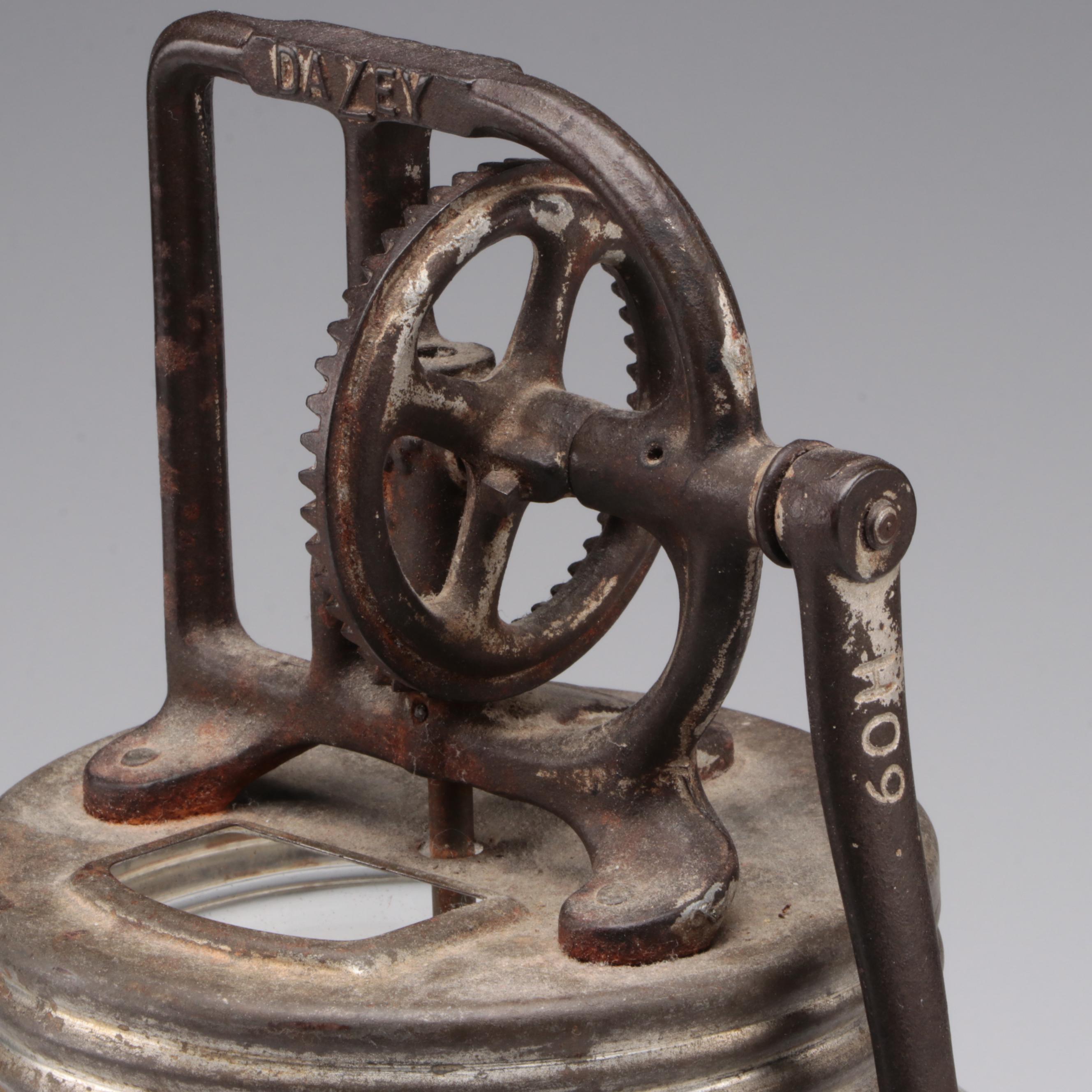 Dazey No 60 Churn Glass Butter Churn, Early to Mid 20th Century EBTH