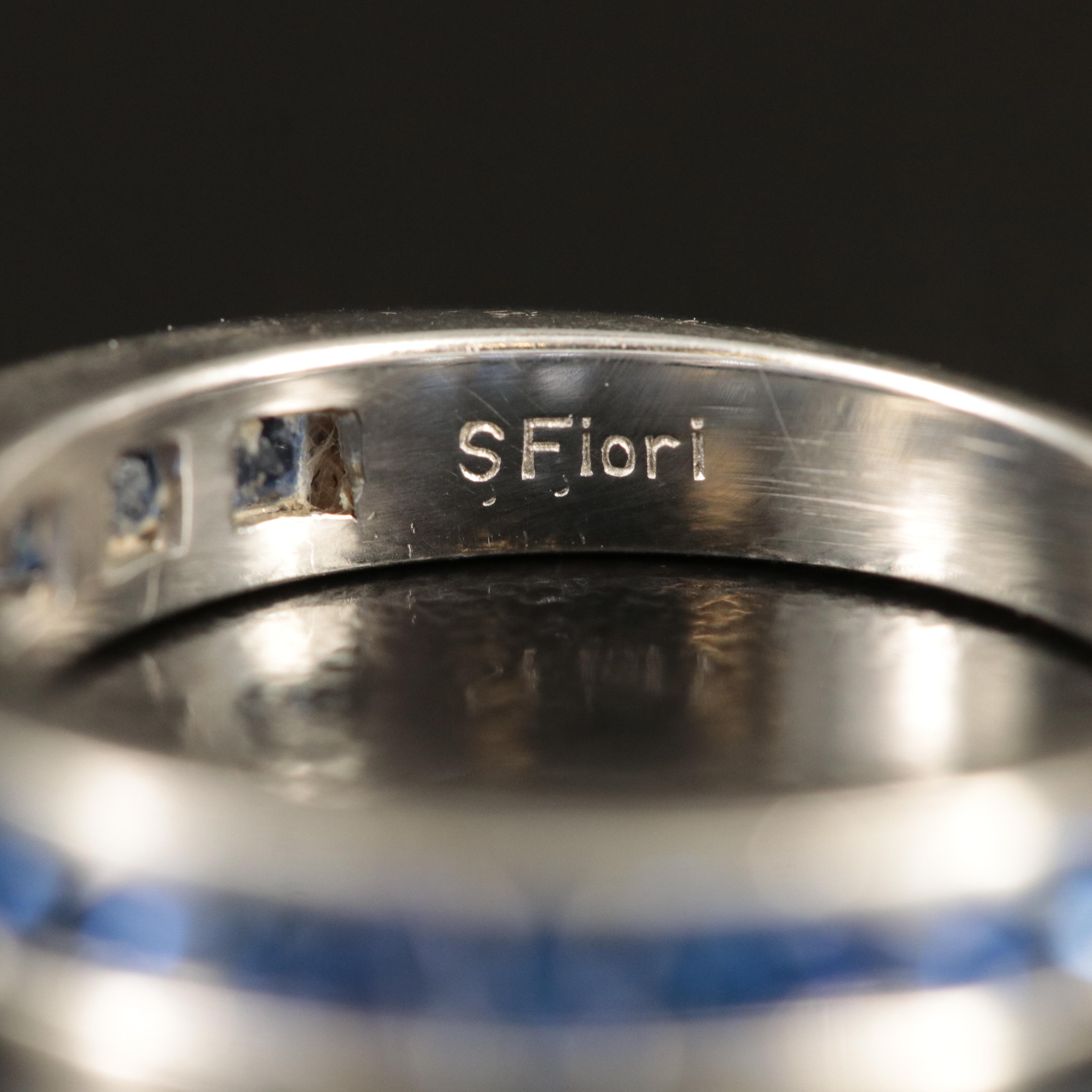 Lee Fiori 14K Sapphire Band EBTH