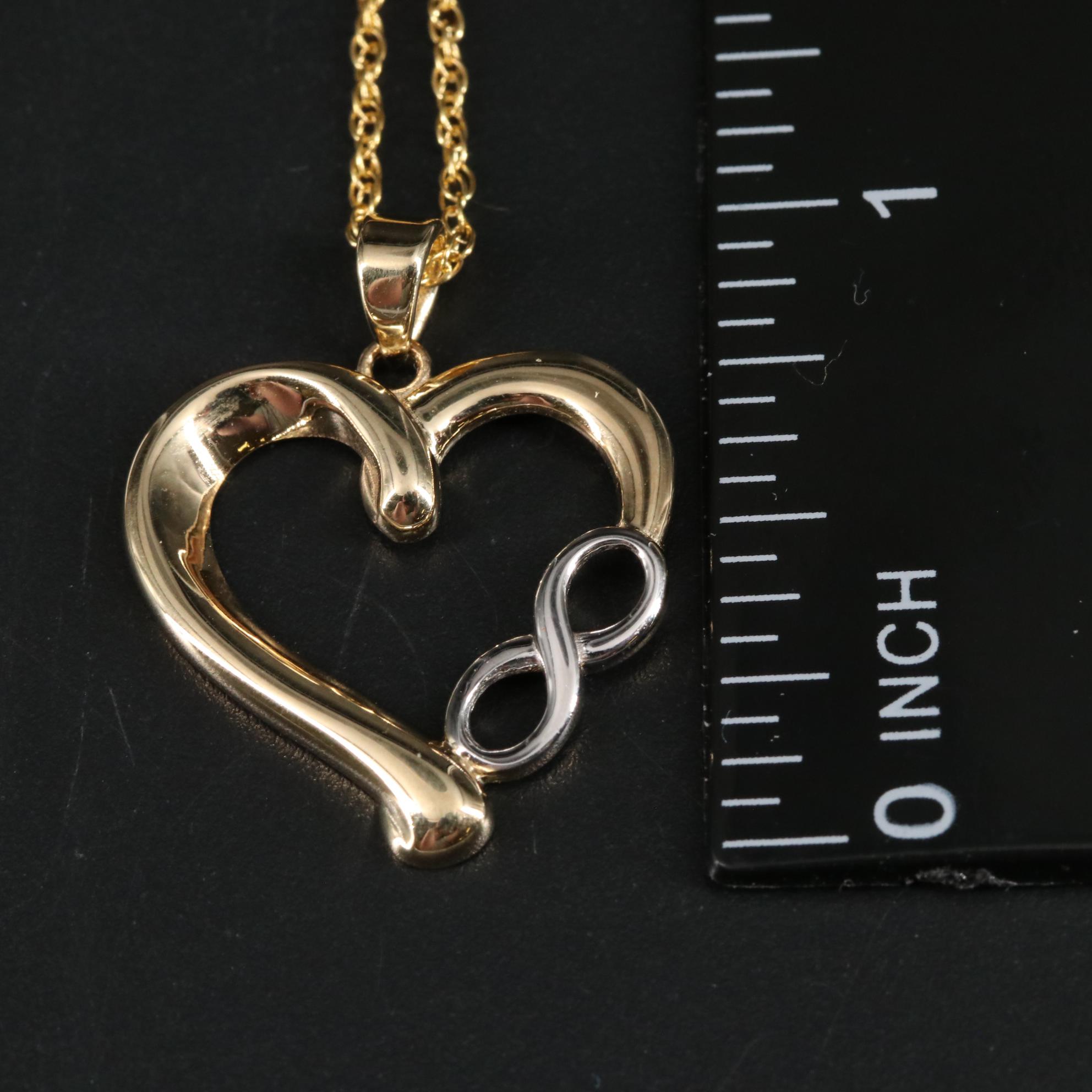 Jewelry Gold Vertical Hope Charm Karat Solid Gold