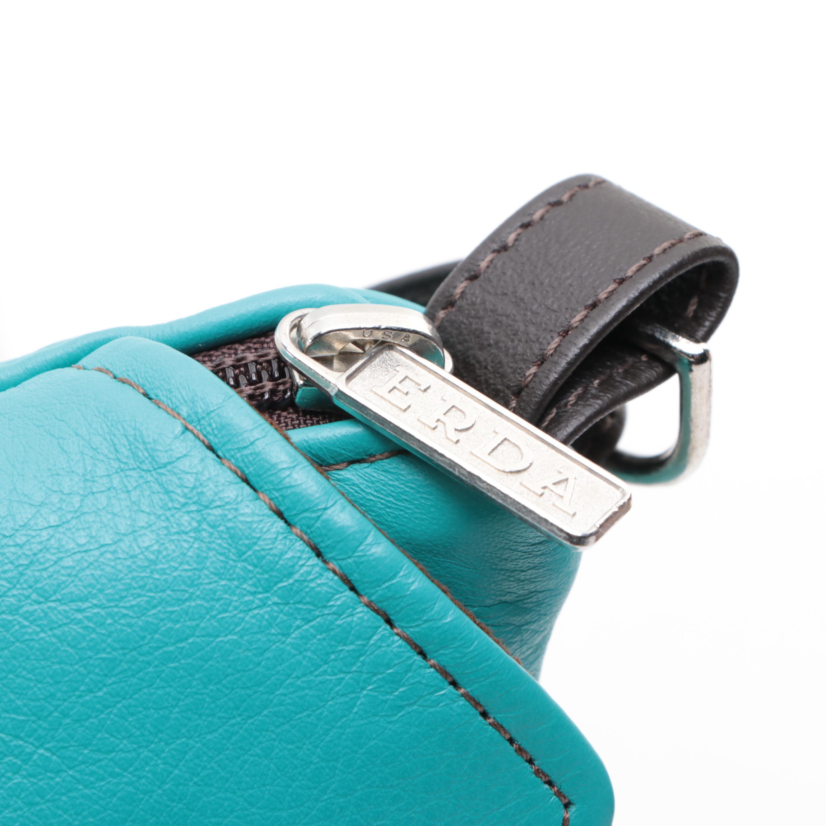 Milly Tote Bag with Detachable Crossbody Strap and Erda Crossbody Bag in Leather EBTH