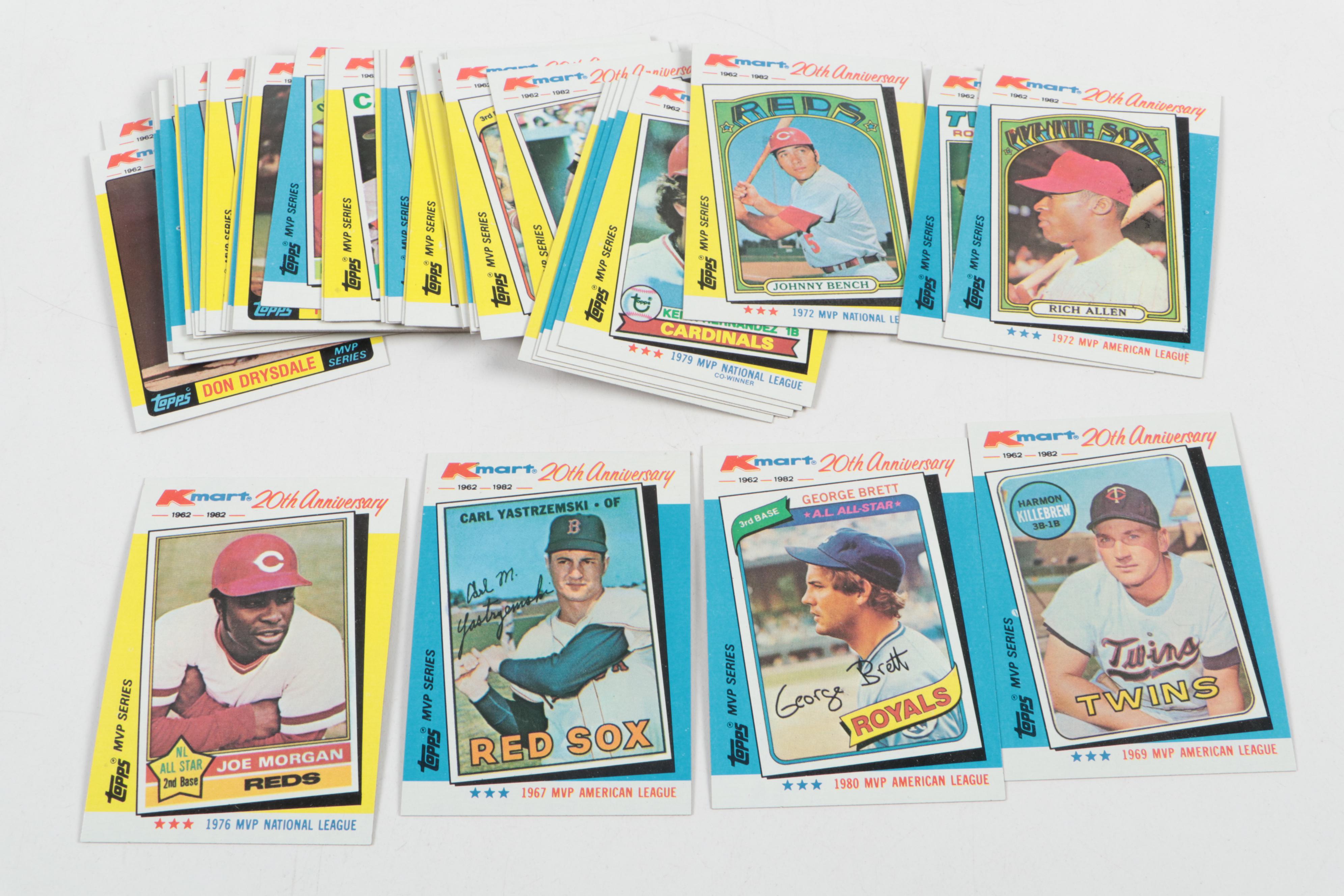 1982 Topps KMart Limited Edition MVPs Baseball Cards in Original Boxes