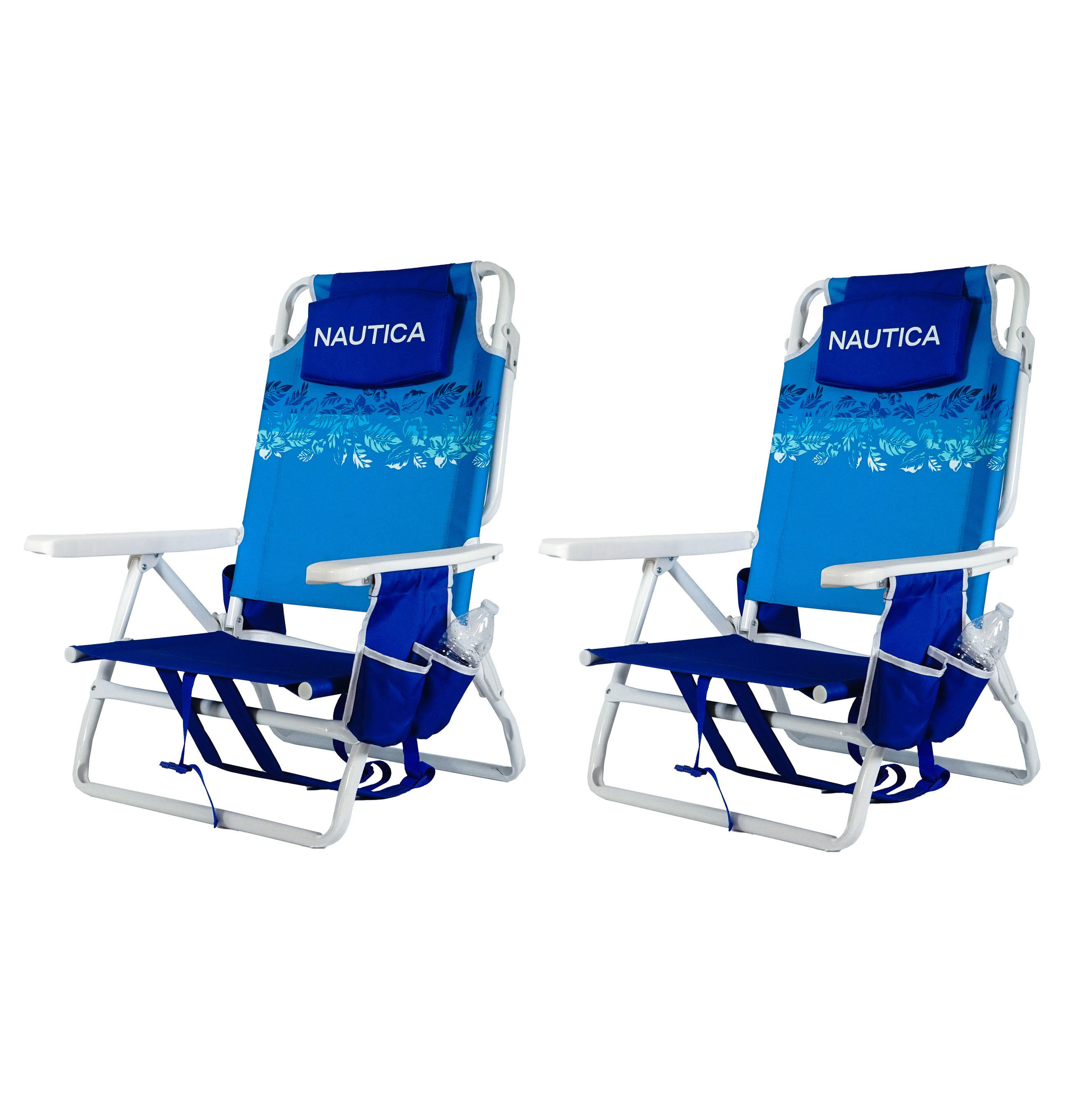 TwoPack of Nautica Beach Chairs in Island Stripe EBTH