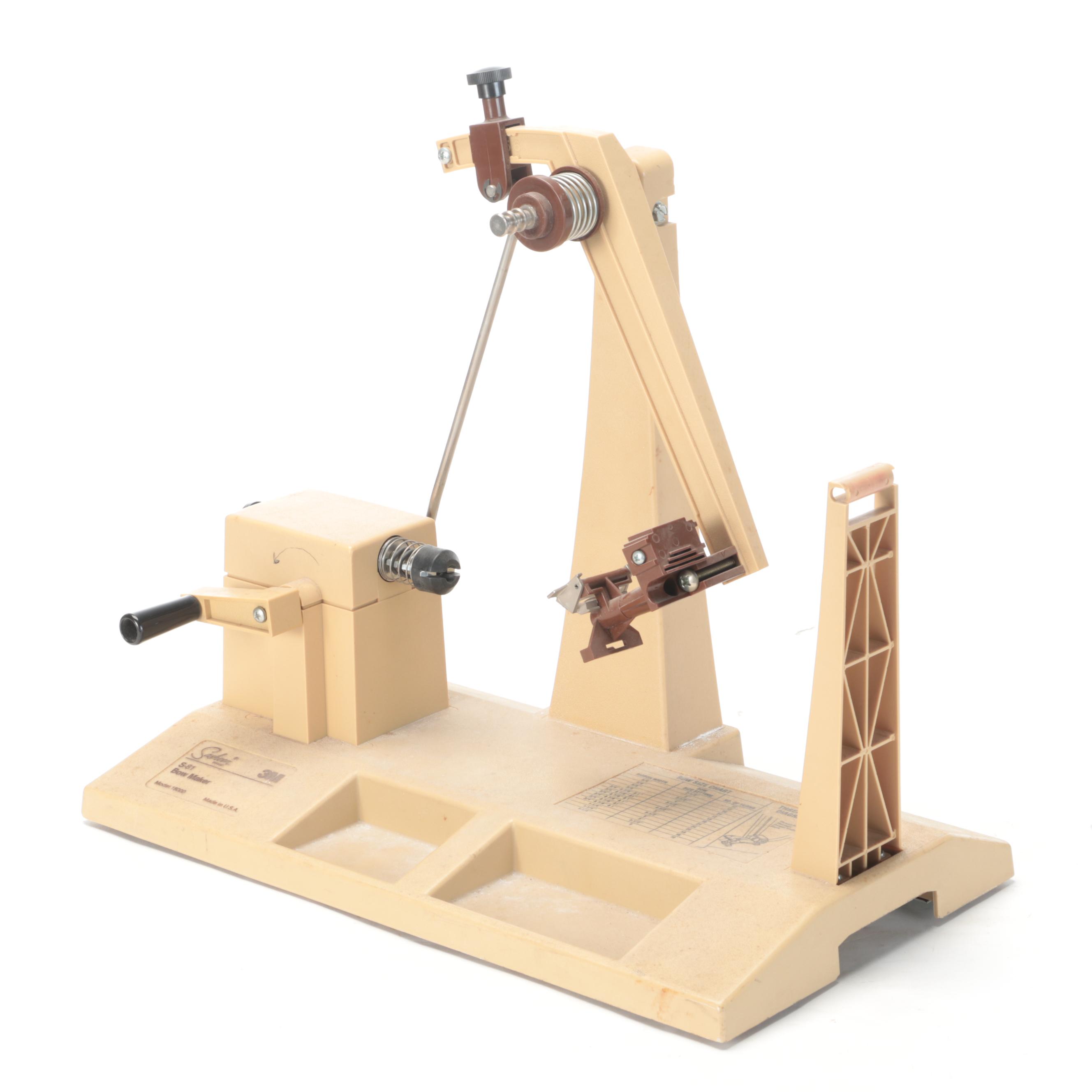 Sasheen by 3M Bow Maker Machine With Box of Bow Pins EBTH