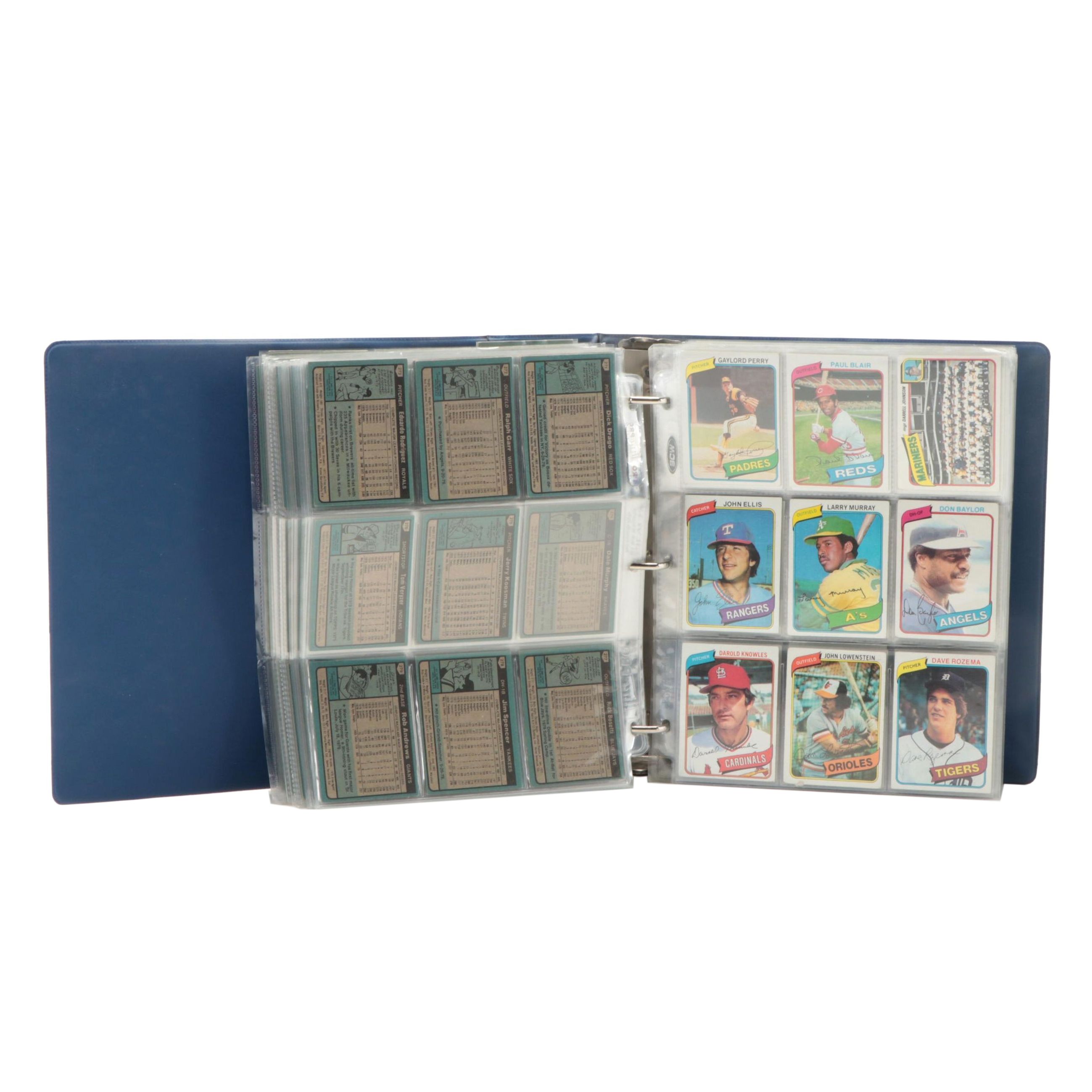 1980 Topps Baseball Cards Complete Set Including Henderson Rookie EBTH