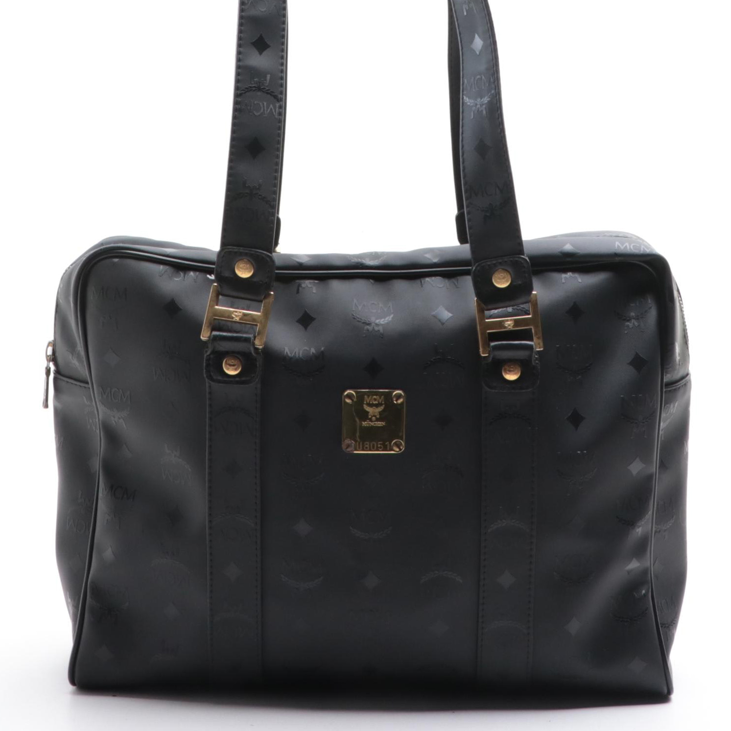 MCM Shoulder Bag in Visetos Monogram Nylon Jacquard EBTH
