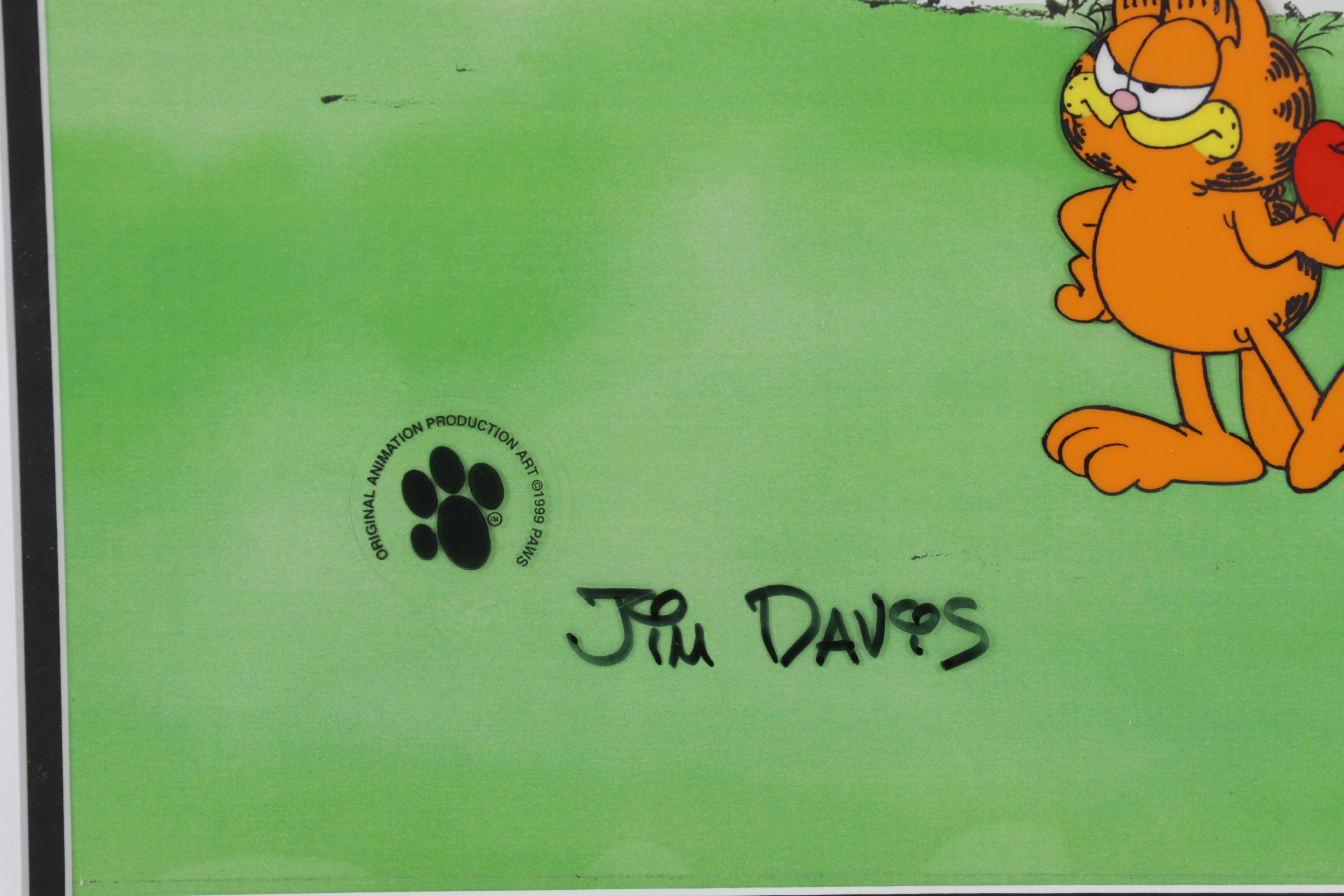 Jim Davis Signed 