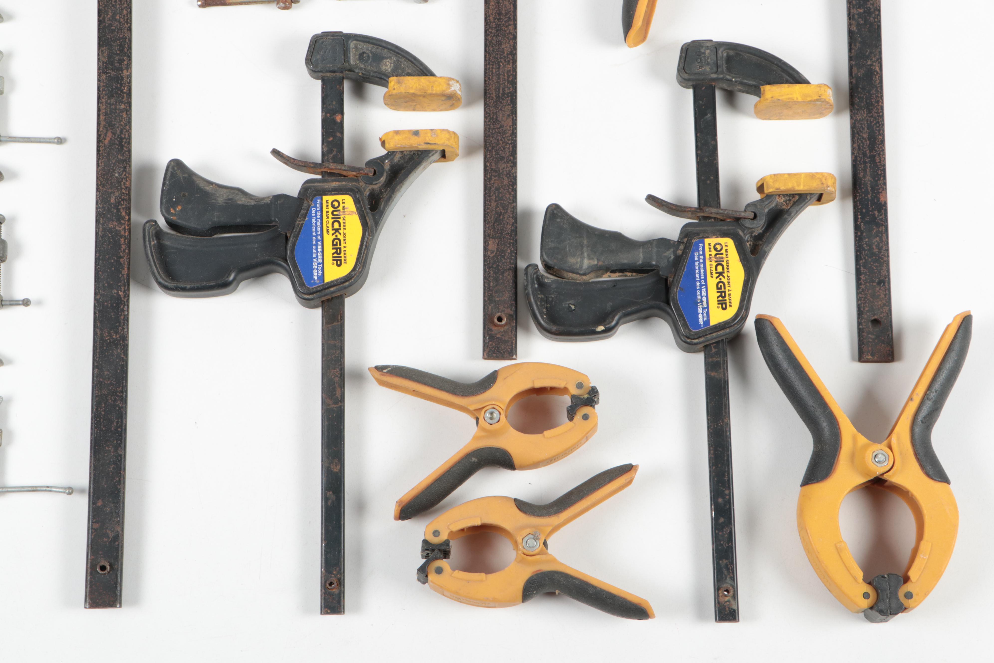 QuickGrip Bar Clamps, Mini Bar Clamps, Drafting Tools and More EBTH