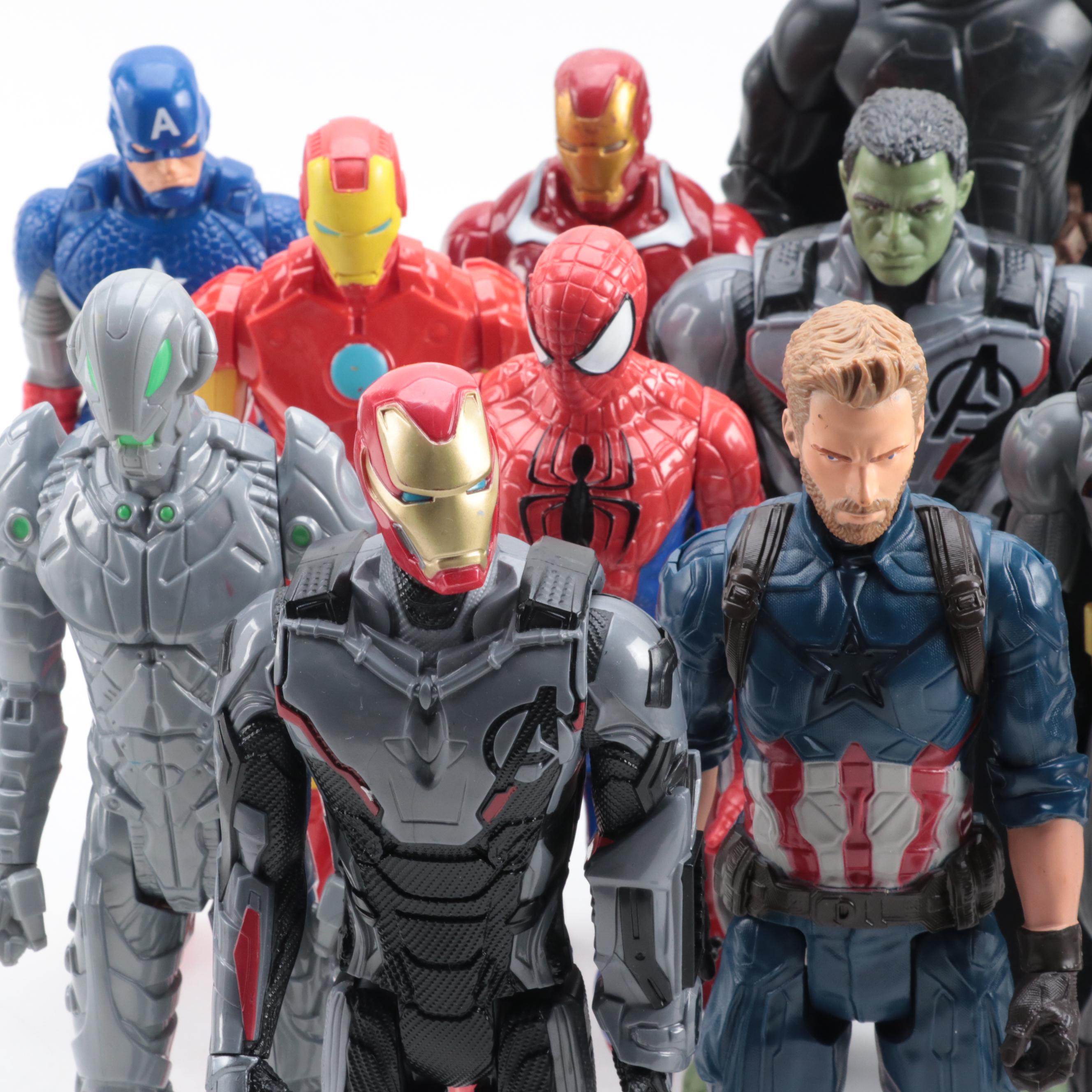 Mattel and Hasbro DC and Marvel Super Hero Action Figures EBTH