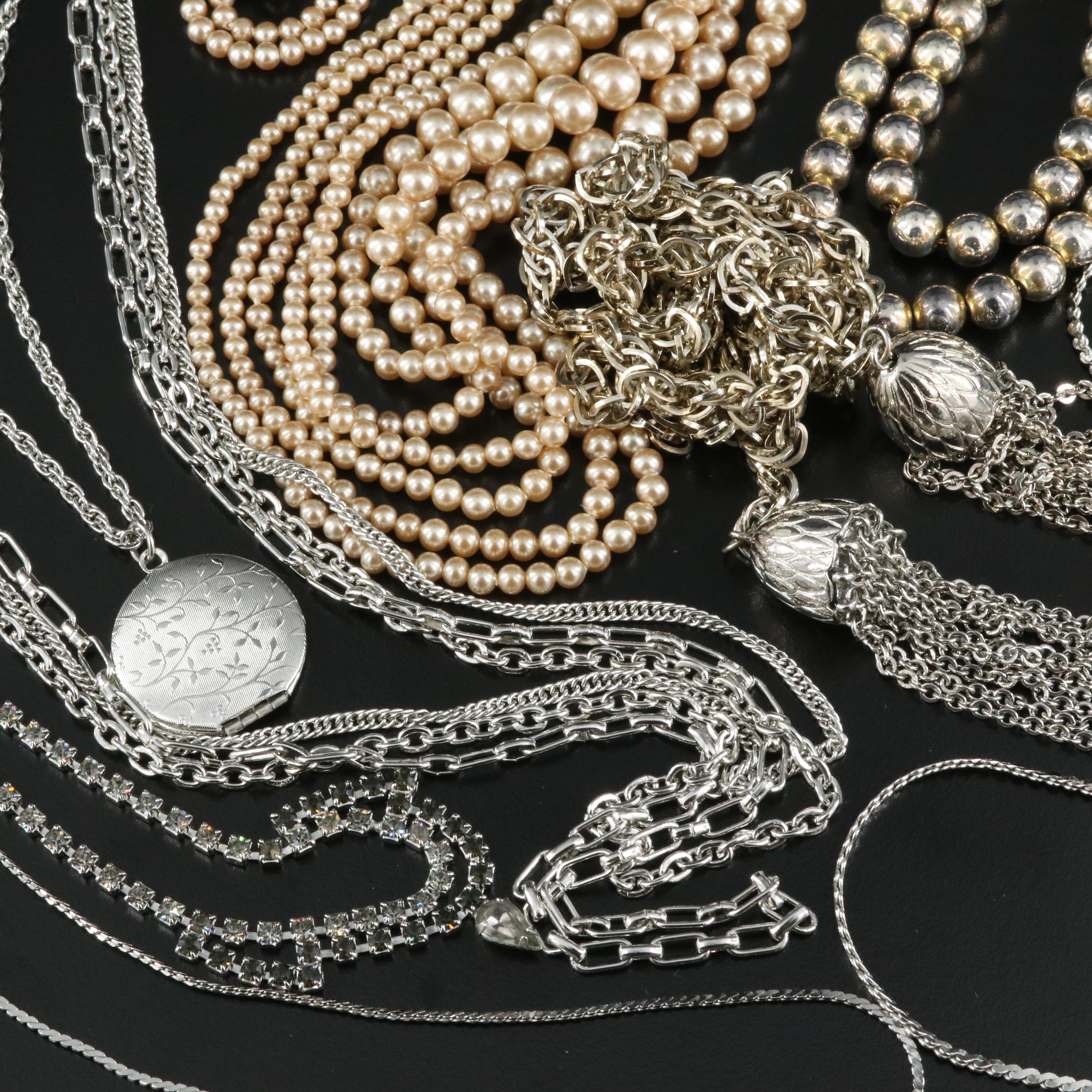 Rhinestones Featured in Vintage Jewelry Collection EBTH