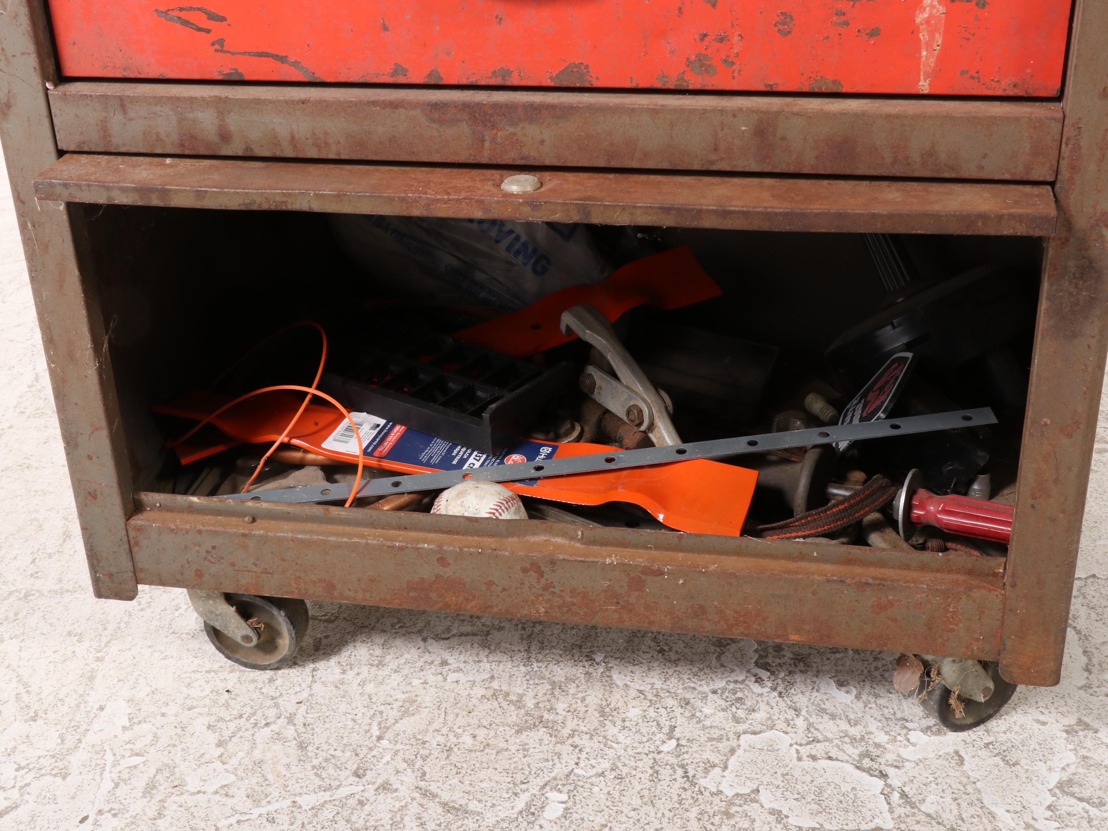 Craftsman Steel Tool Chest with Tools and Accessories EBTH