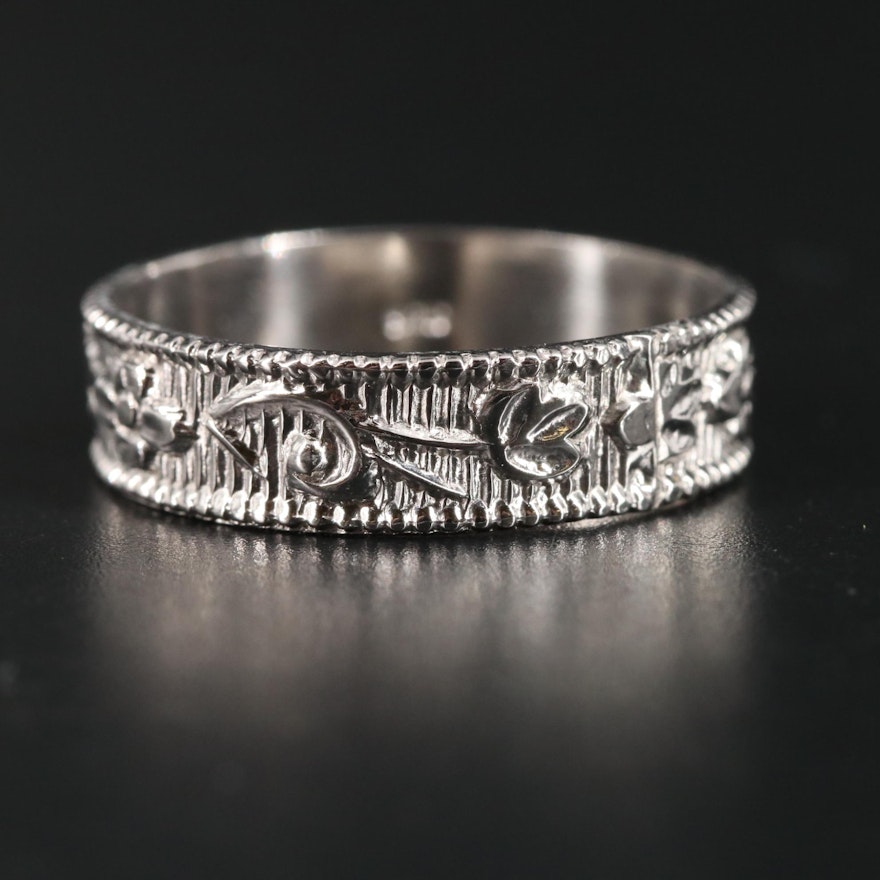 Sterling Band Ring