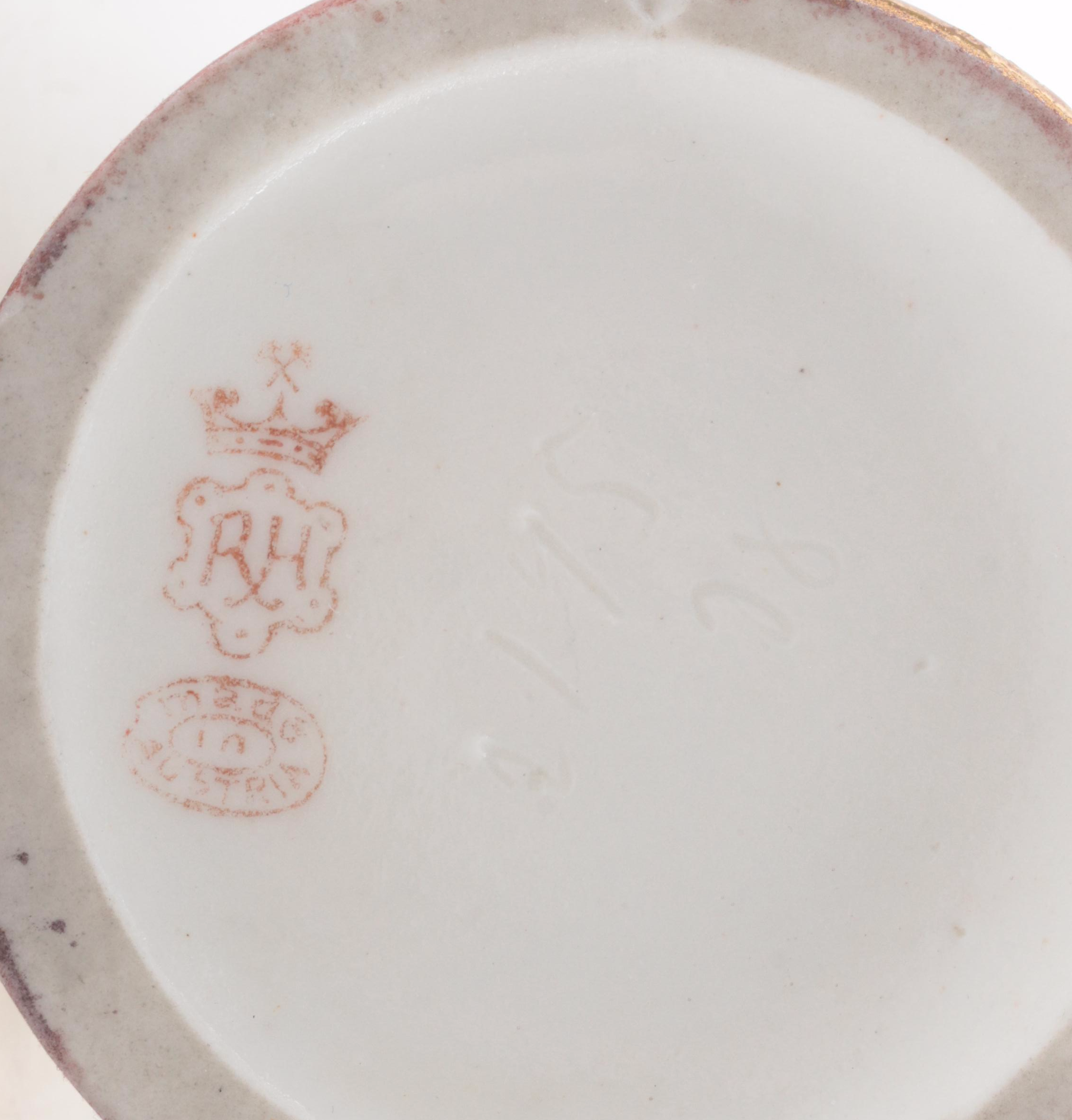 Robert Hanke Porcelain Ewer with Other Gilt Metal Leaf Dish EBTH