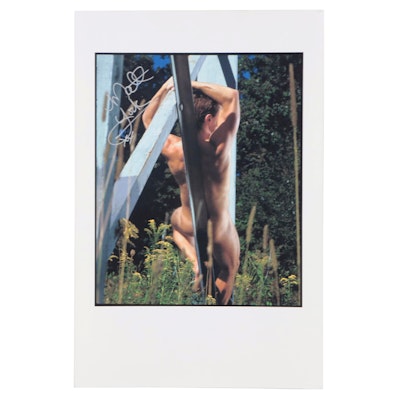 Eric Schwabel Giclée of Nude Model Matt York, 2002
