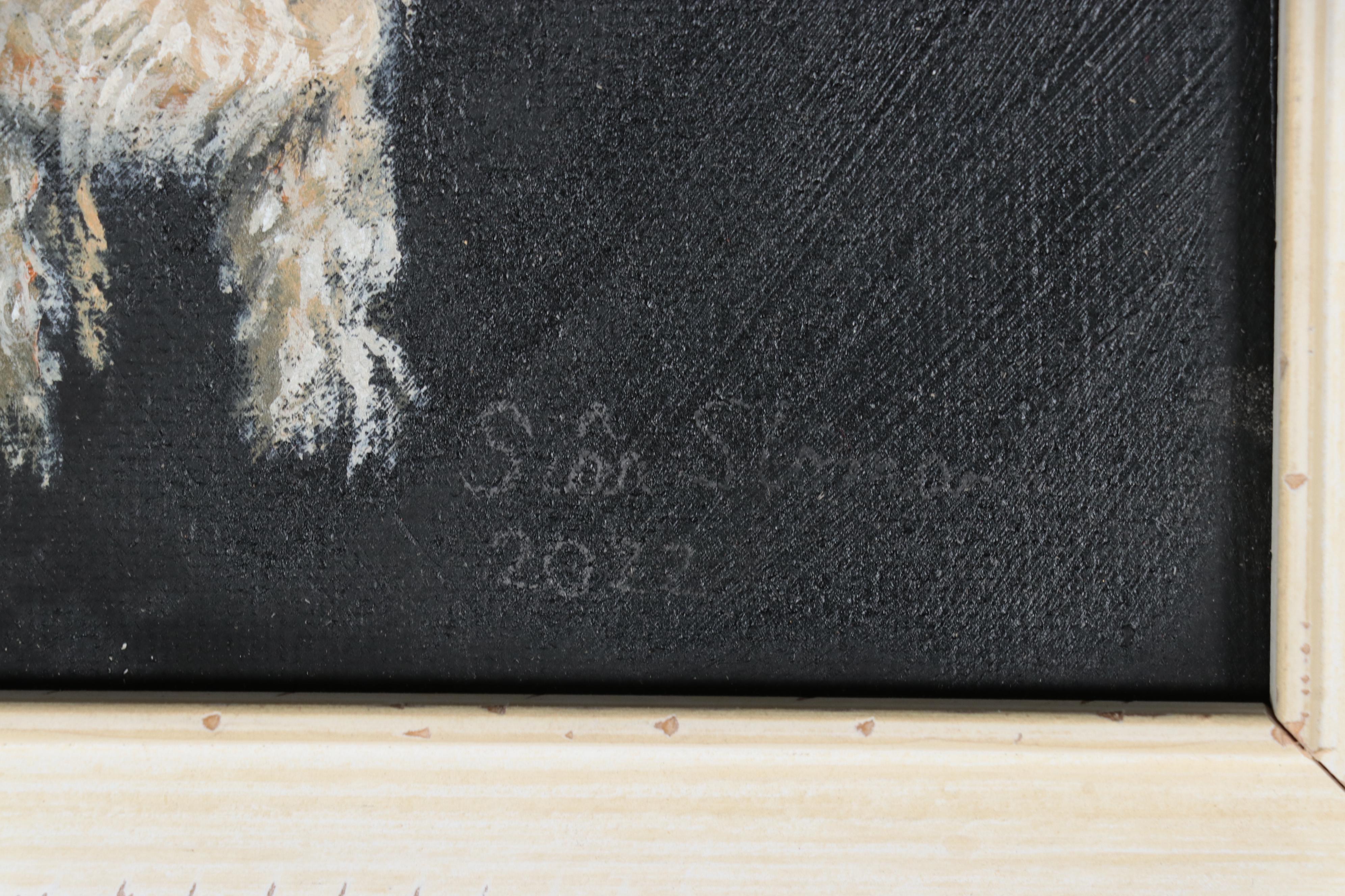 Siân Sloman Oil Painting of Sheep, 2022 | EBTH