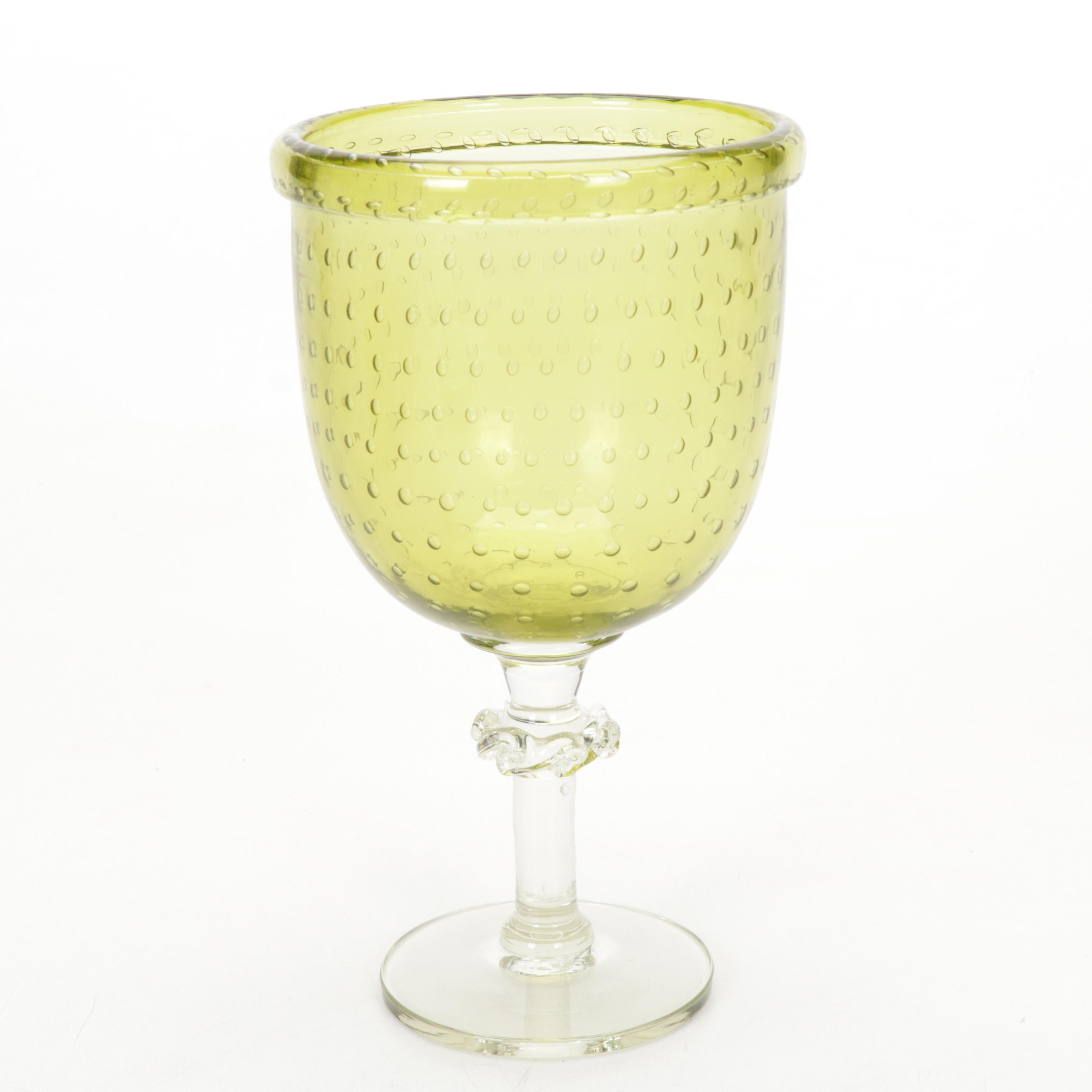 Erickson Glass Controlled Bubble Art Glass Table Accessories EBTH