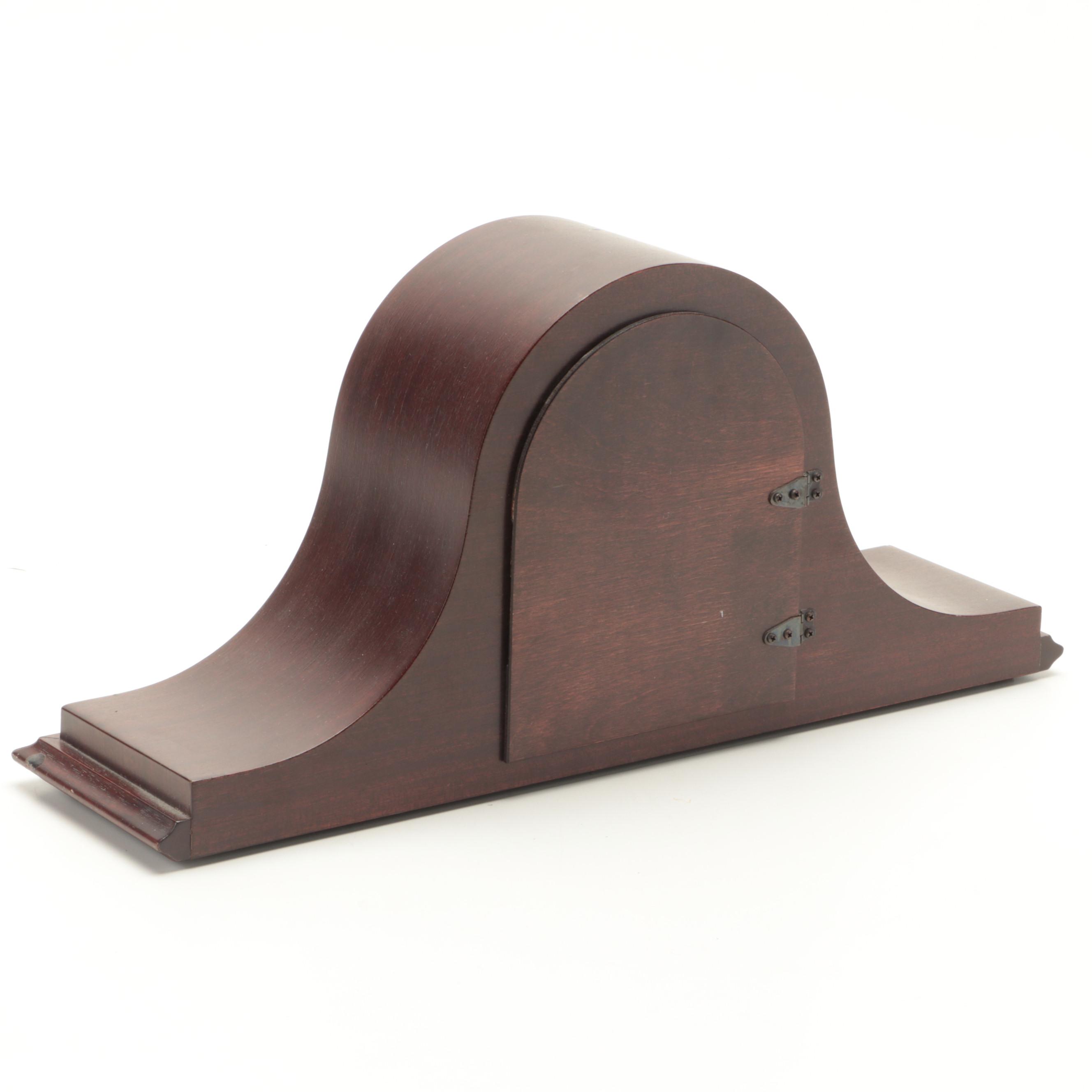 Seth Thomas Woodbury Mahogany Cased Tambour Mantel Clock, Late 20th