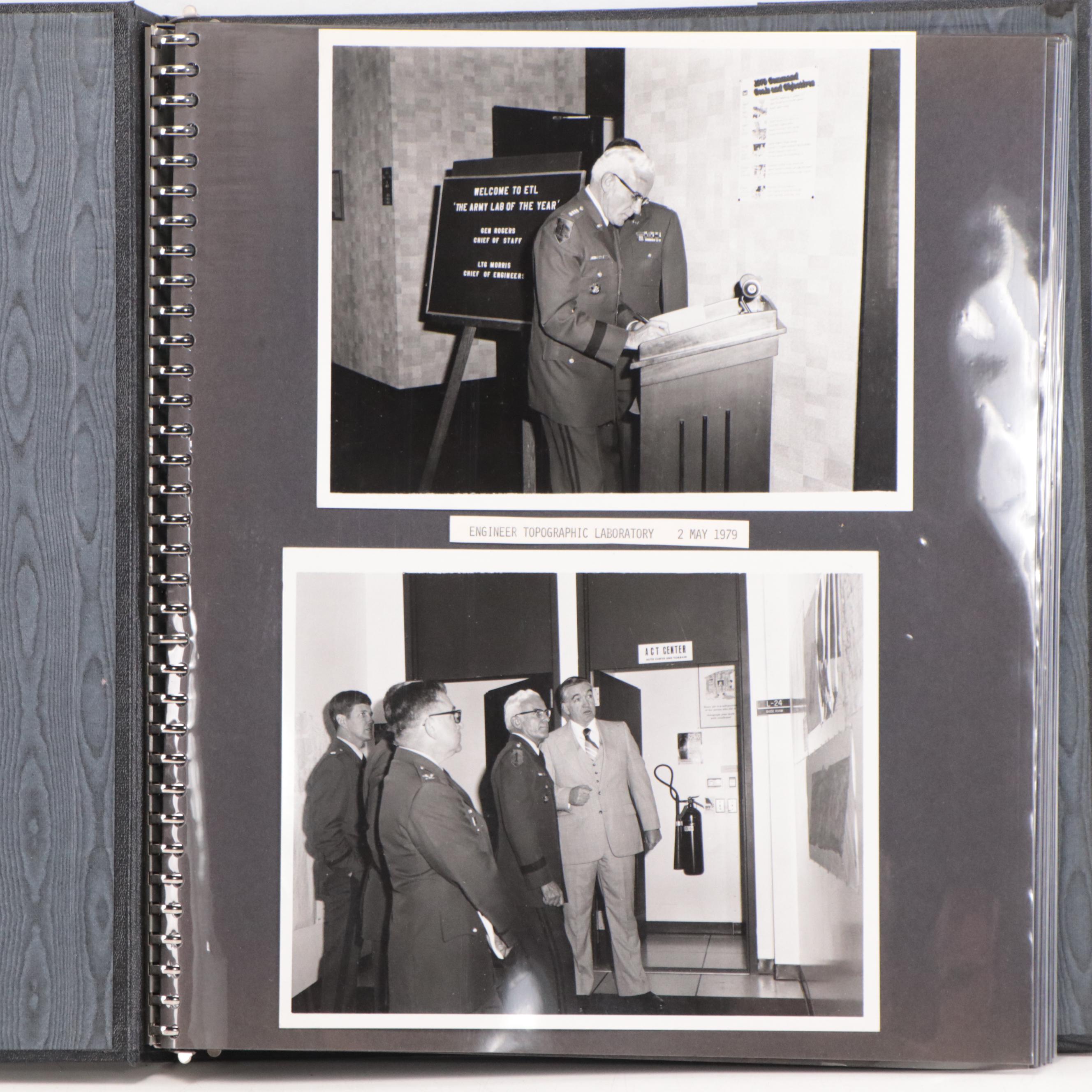 Photography Album of General Bernard W. Rogers, Circa 1979 EBTH