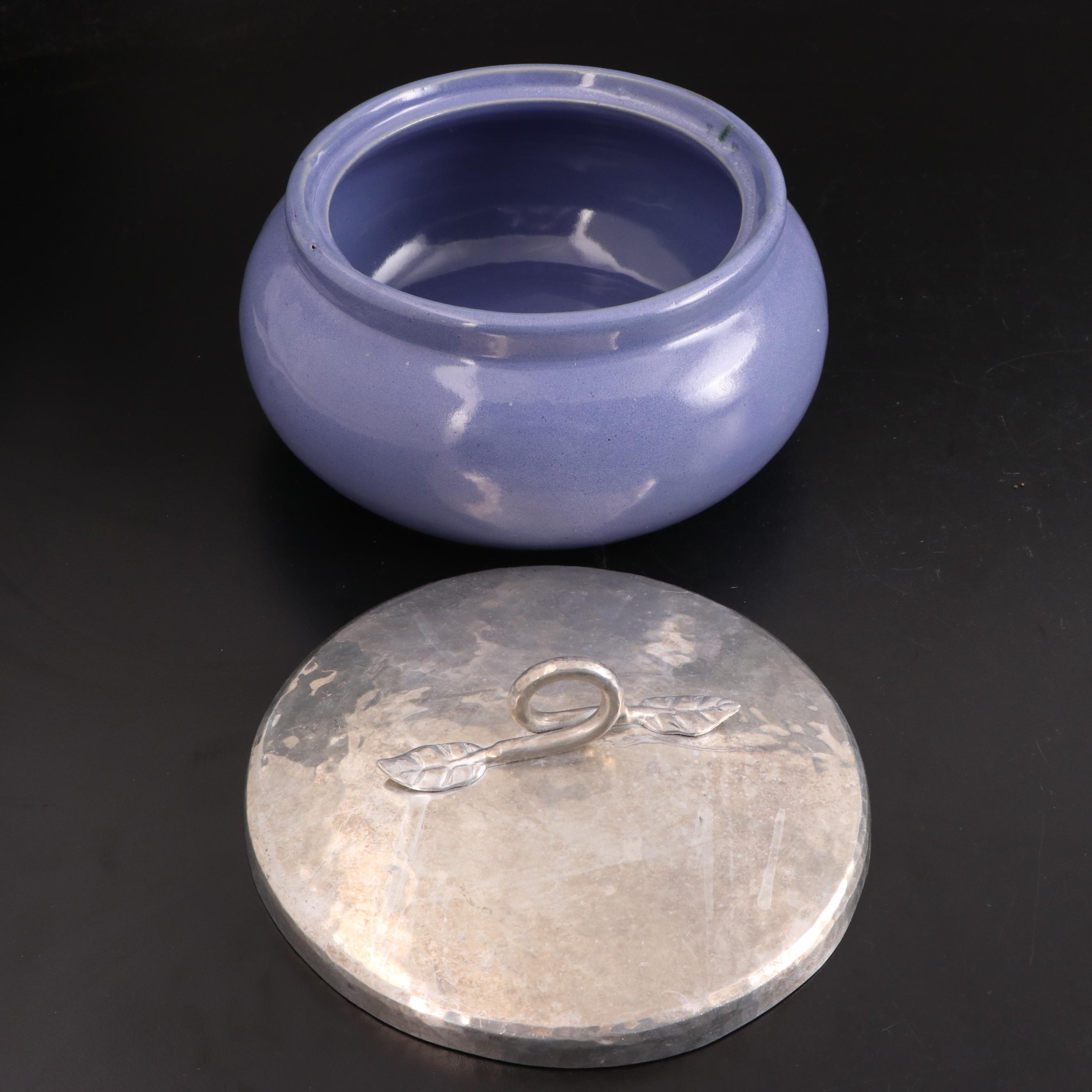 Sur La Table Ramekins, Japanese Footed Dish and Pottery Bowl with Cover