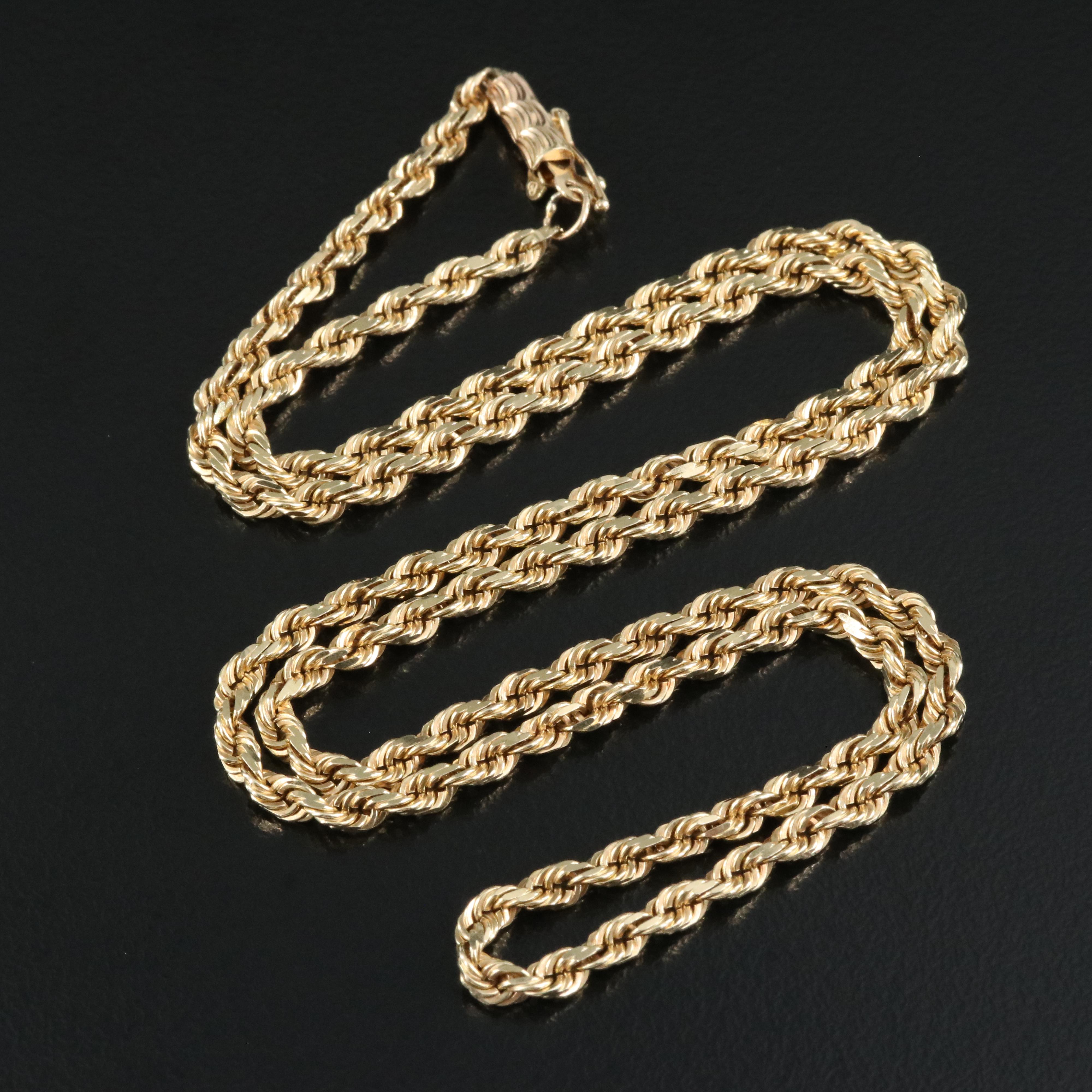 14K Rope Chain EBTH