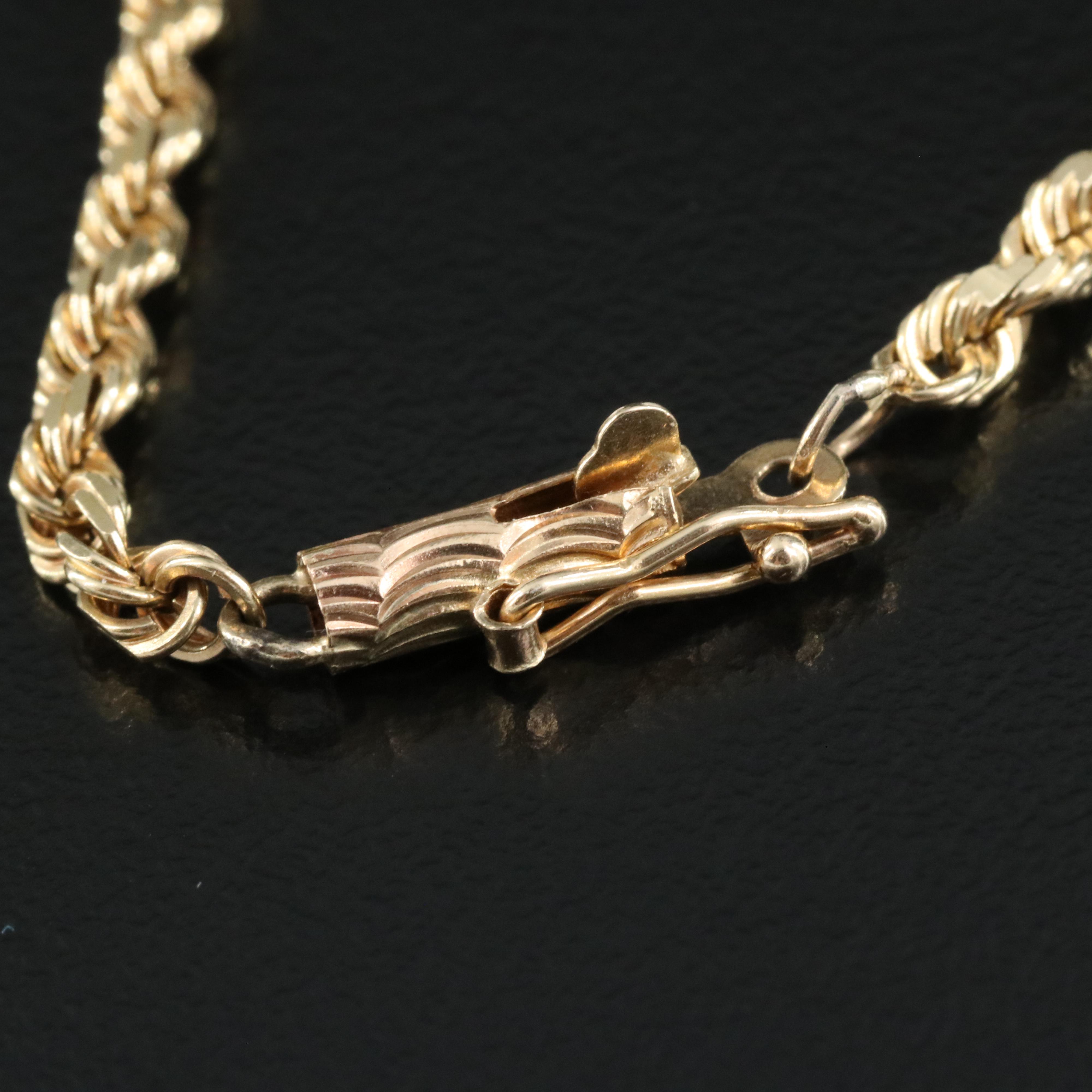 14K Rope Chain EBTH