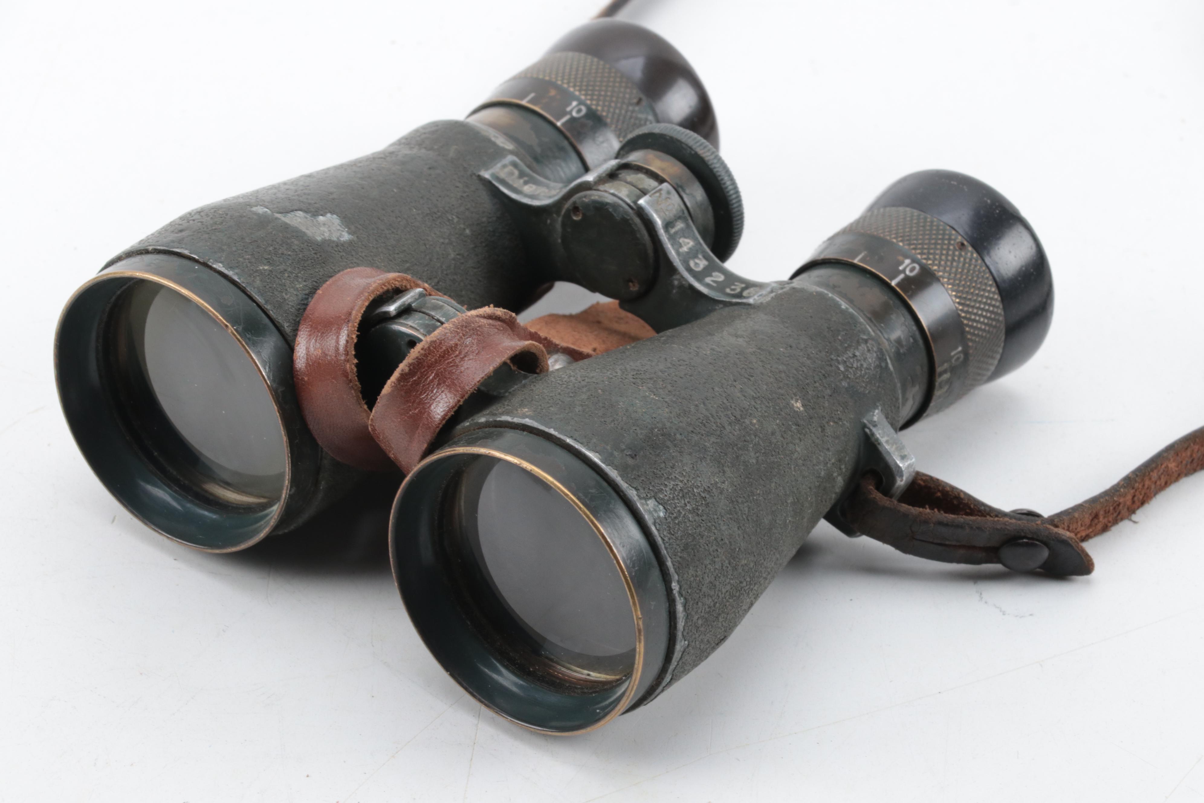 WWI Era Emil Busch and Trieder Binoculars EBTH