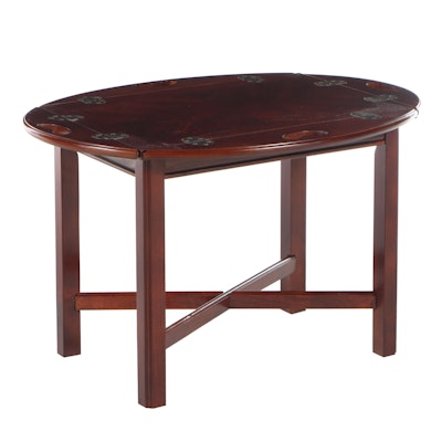 Butler Specialty Company Chippendale Style Cherrywood Butler's Tray Side Table