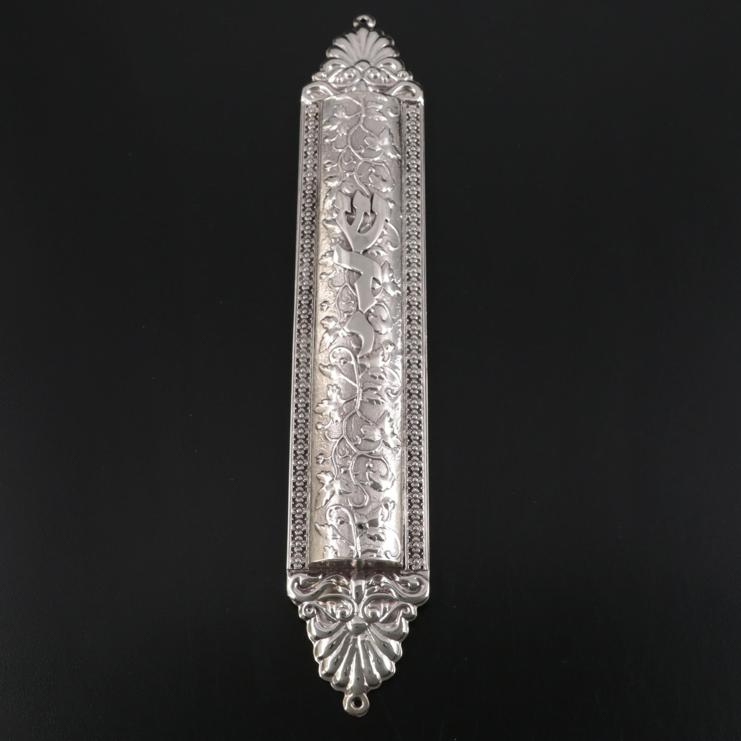 Netafim Sterling Silver Mezuzah Case EBTH