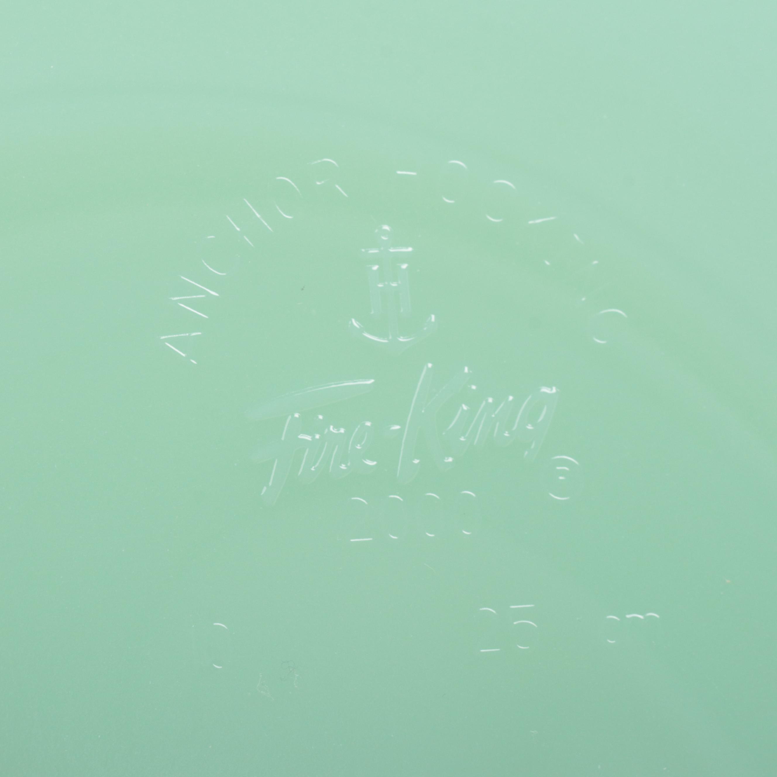 Anchor Hocking FireKing and Other Jadeite Bakeware and Plates EBTH