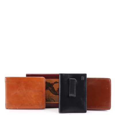 Bifold Wallets, Clip-On ID/Card Case and Notepad Cover in Leather