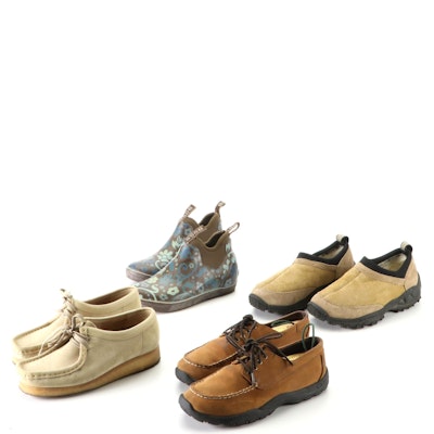 Women's Bogs, Merrell and Clarks Shoes with Boy's L.L. Bean Shoes