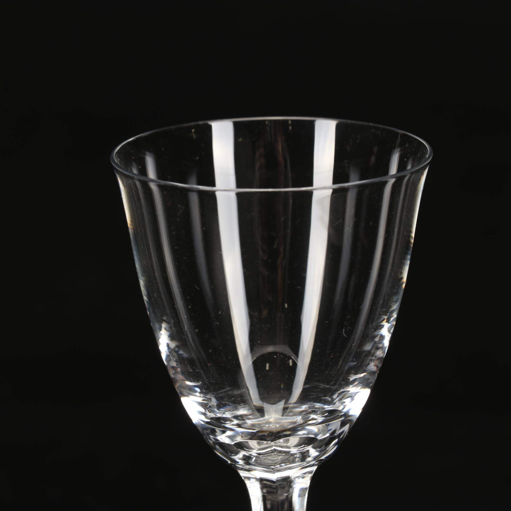 Baccarat "Coppelia" Crystal Cordial Glasses, Mid20th Century EBTH