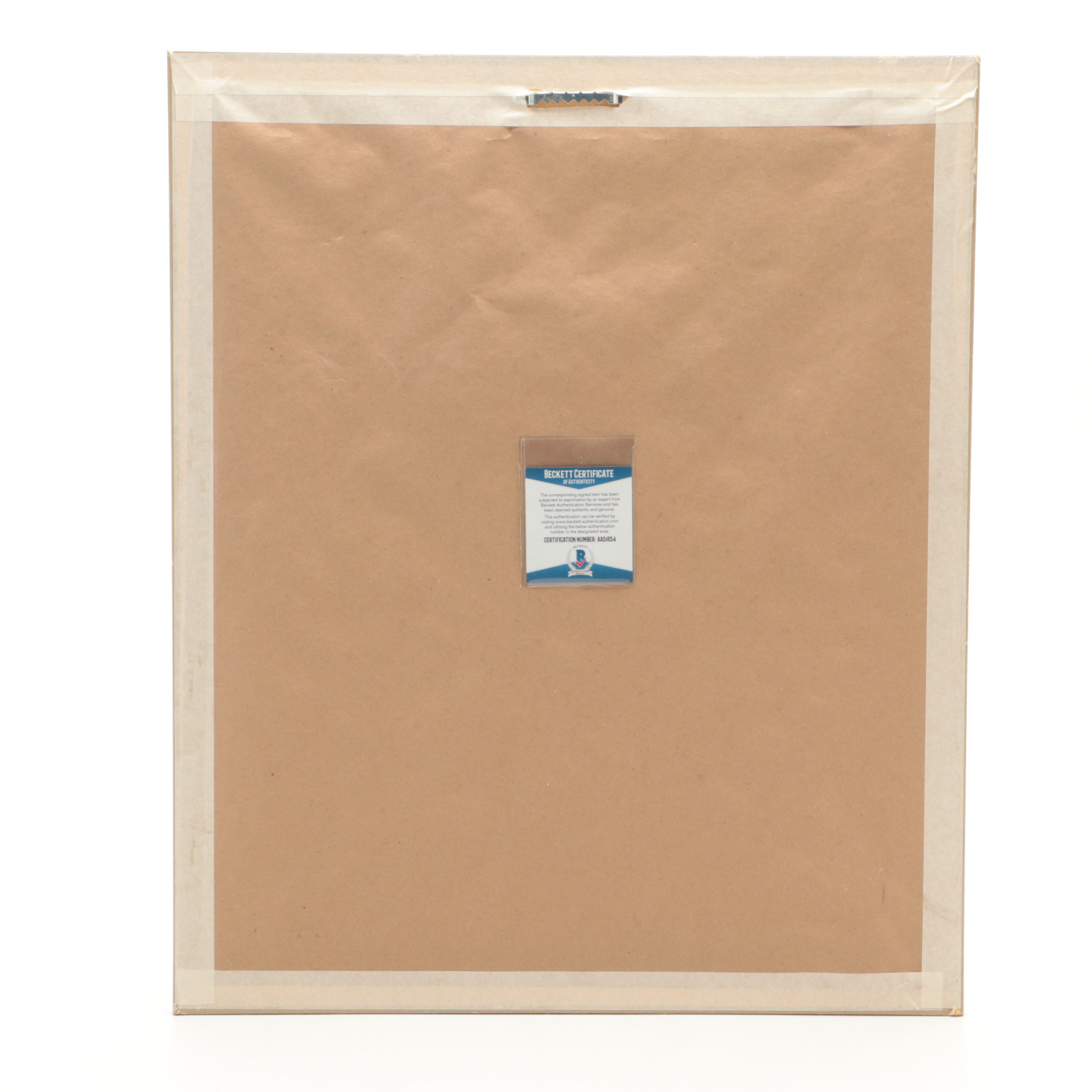 Cheryl Tiegs Signed "Sports Illustrated" Magazine Cover Giclée in Mat