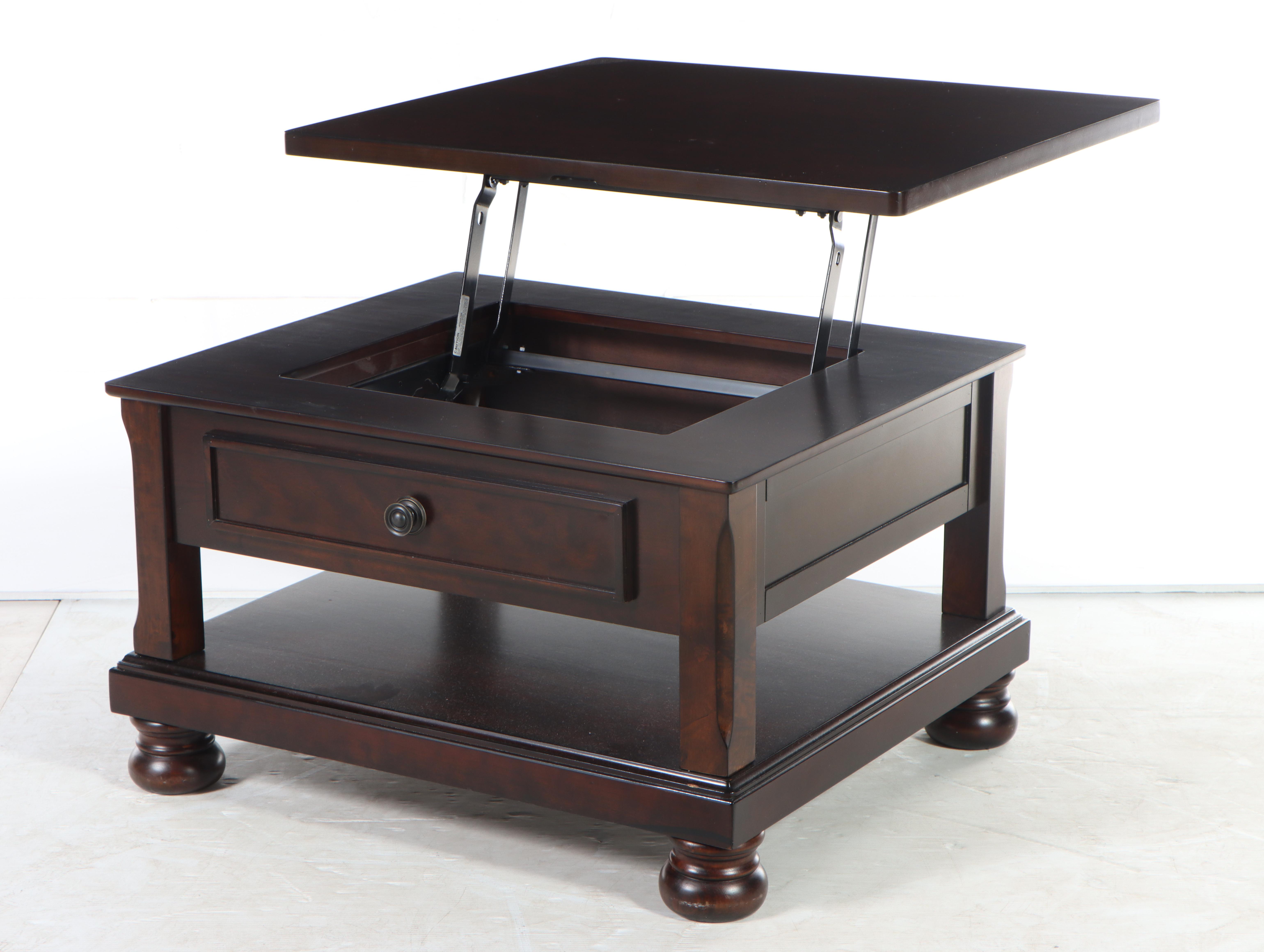 Ashley Furniture "Porter" LiftTop Coffee Table EBTH