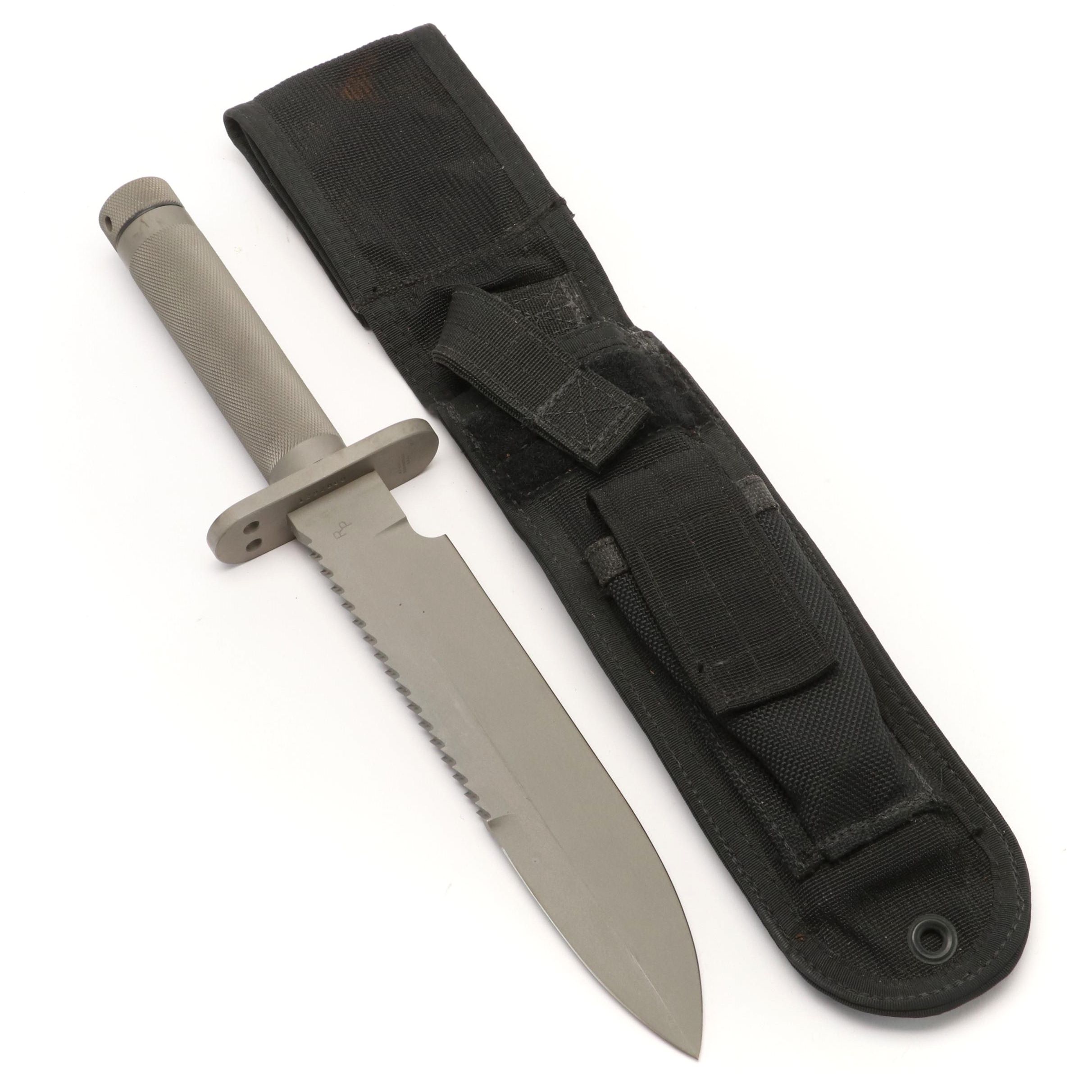 Robert Parrish Survival Knife with Hollow Handle EBTH