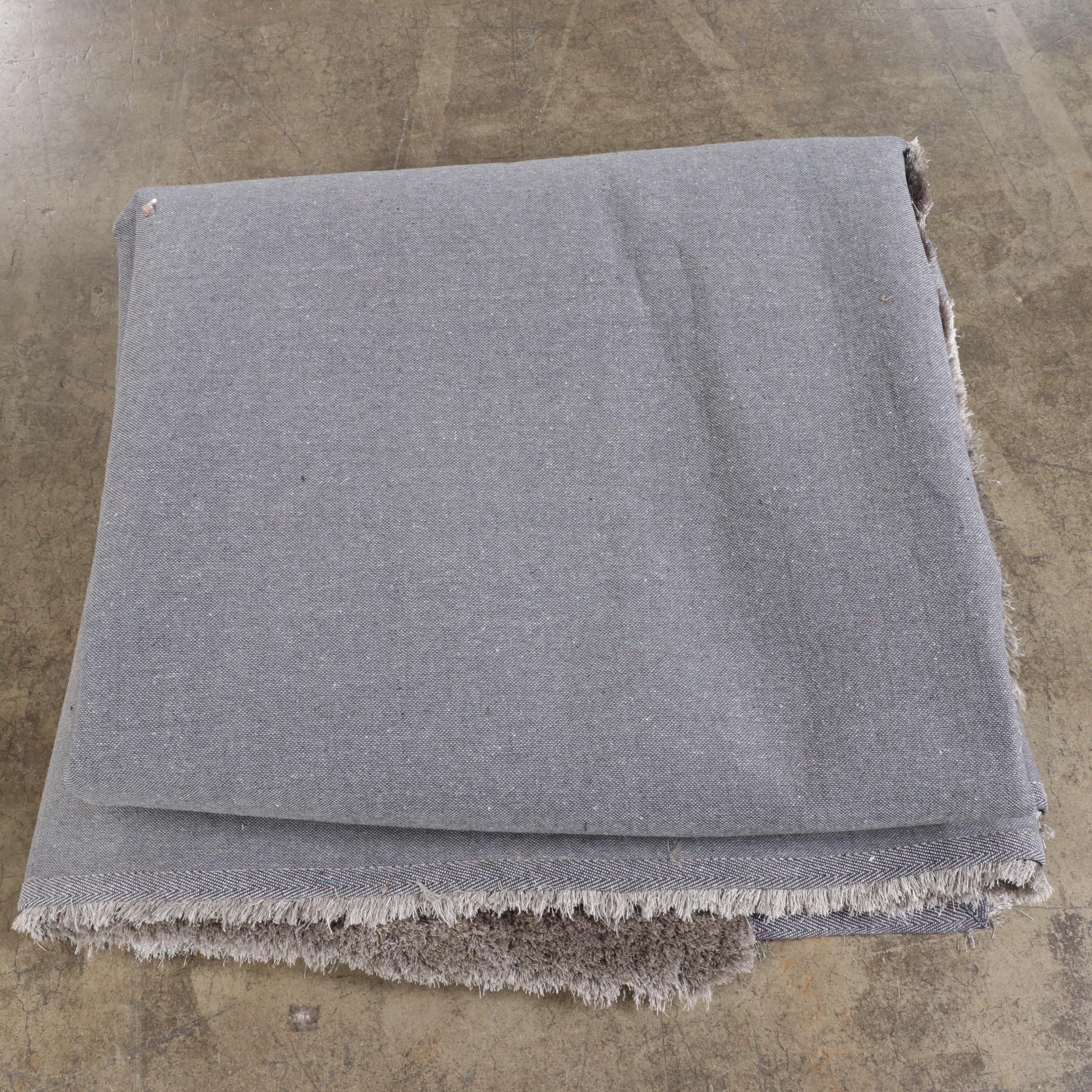 9'2 x 12' HandTufted Z Gallerie Indochine Shag Room Sized Rug EBTH