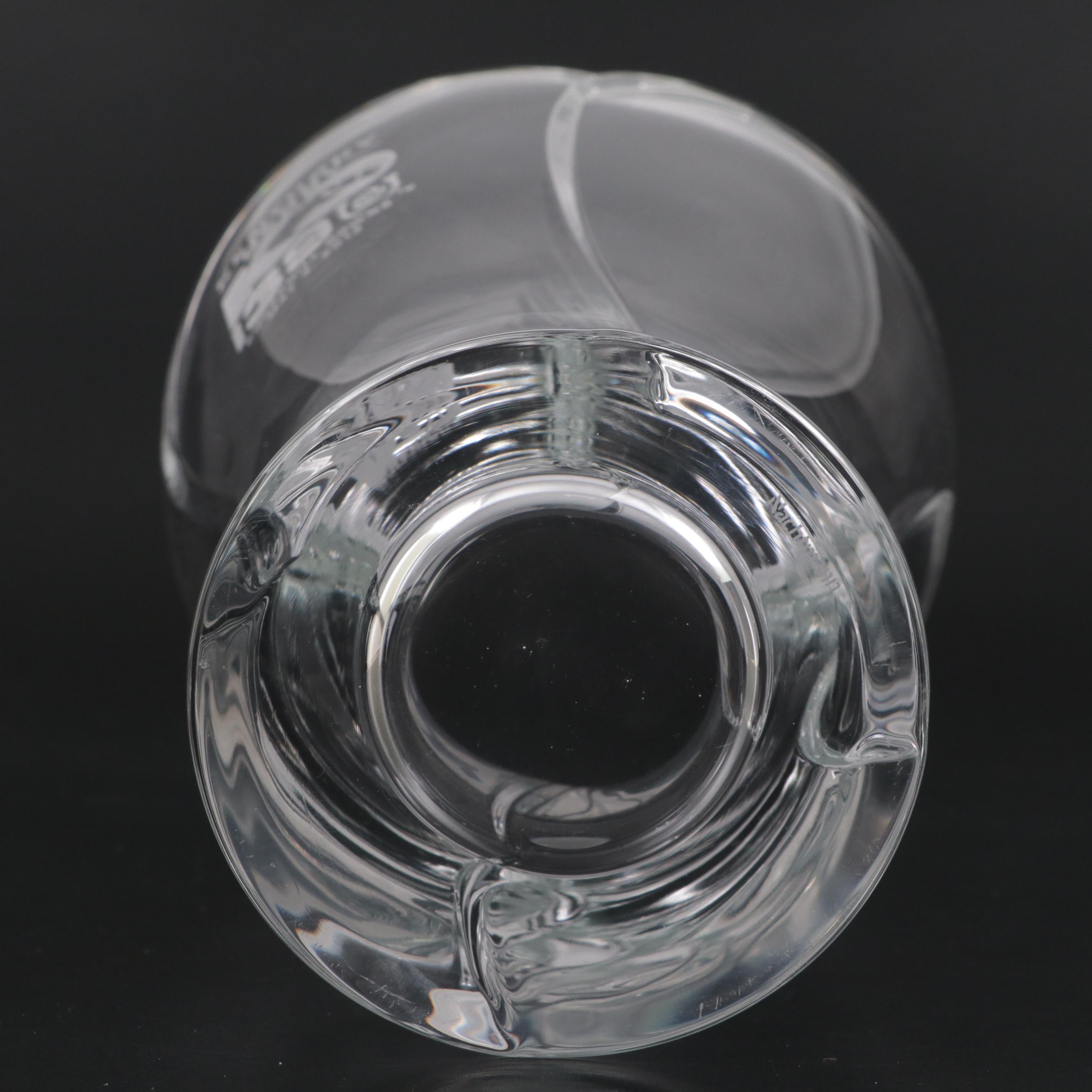 Nachtmann "Calypso" Kentucky Derby Inscribed Crystal Vase EBTH