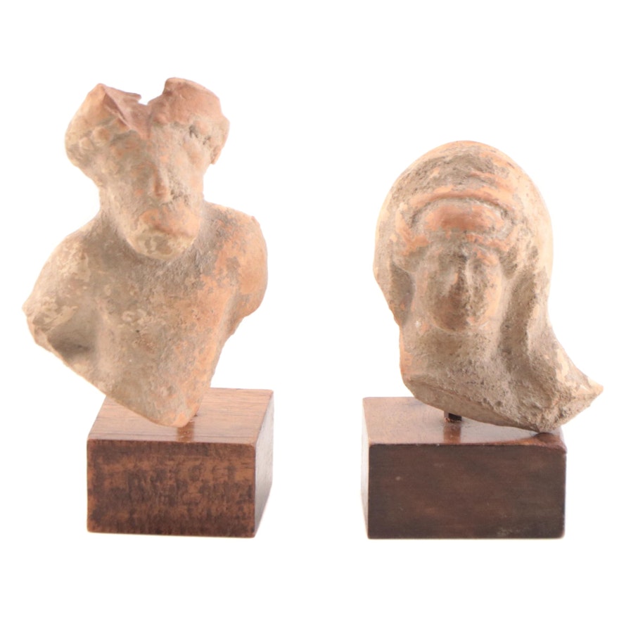 Greek Terracotta Figural Fragments, Hellenistic Period