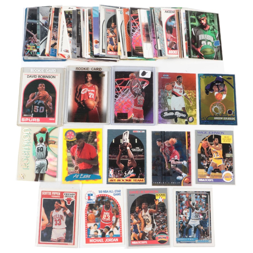 Fleer and More Jordan, Pippen, Robinson and More Basketball Cards, 1980s‒2000s