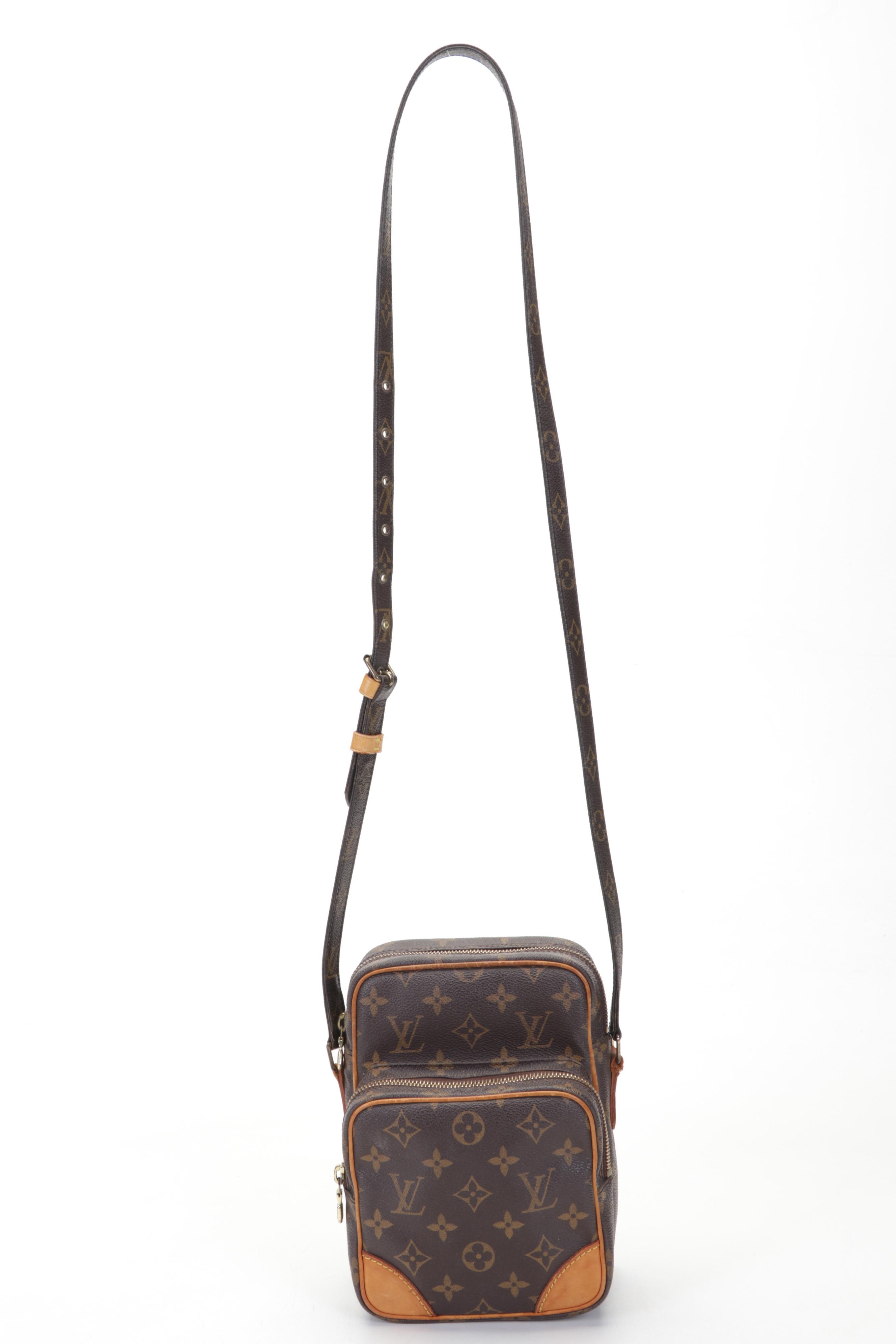 Louis Vuitton Amazone Crossbody Bag in Monogram Canvas and Vachetta