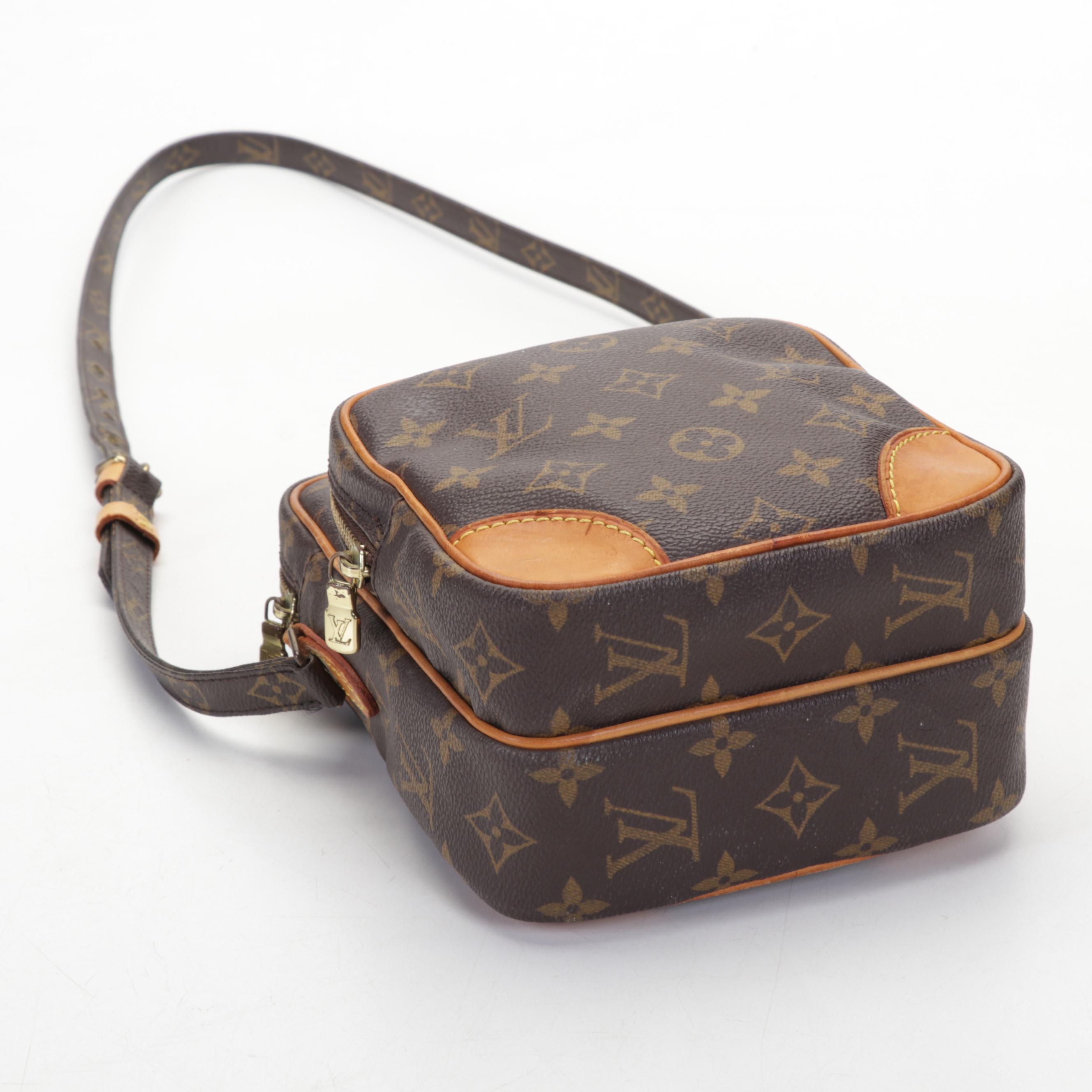 Louis Vuitton Amazone Crossbody Bag in Monogram Canvas and Vachetta