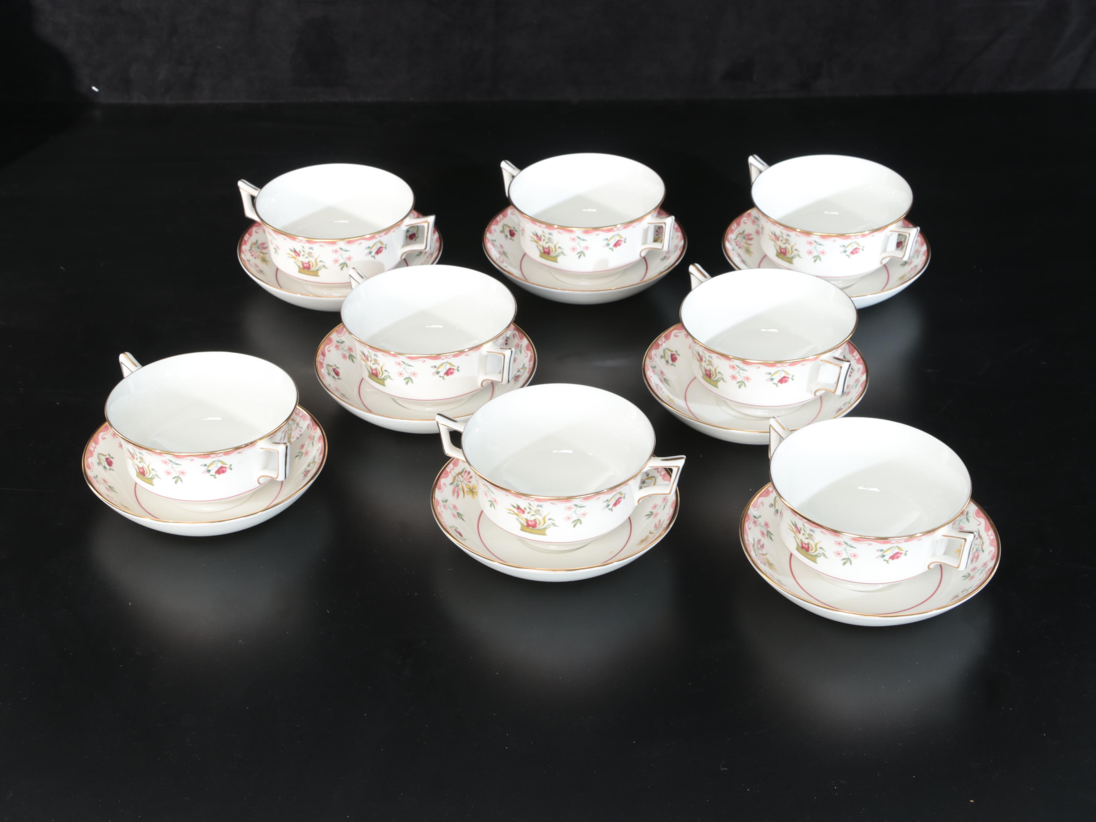 Wedgwood "Bianca" Bone China Tableware, Late 20th Century EBTH
