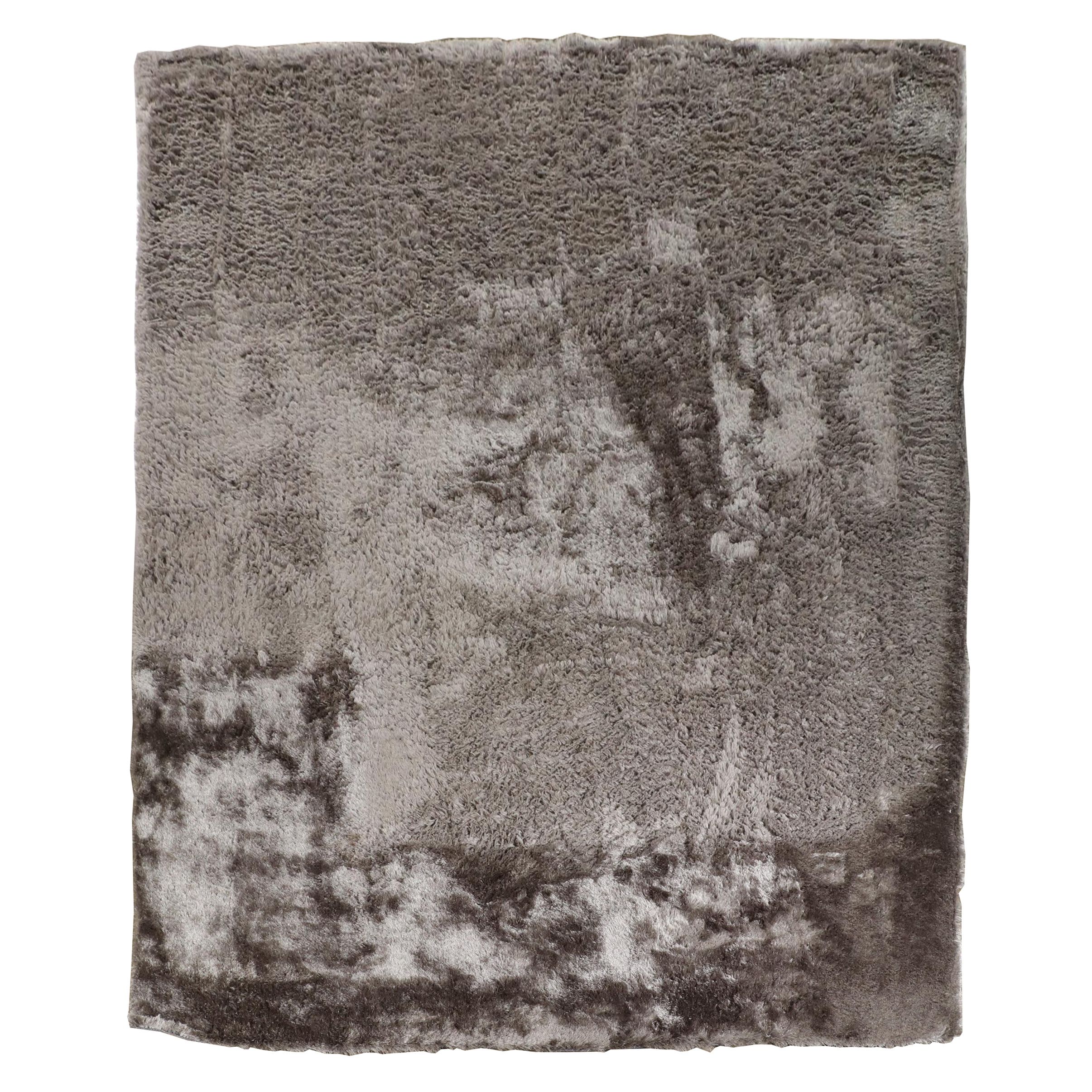 9'2 x 12' HandTufted Z Gallerie Indochine Shag Room Sized Rug EBTH