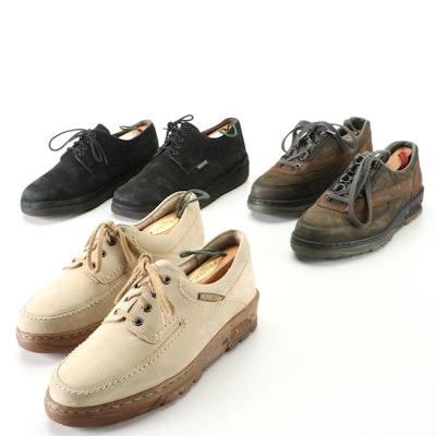 Mephisto City Hiker, Nature is Future and Runoff Walking Shoes in Leather/Suede