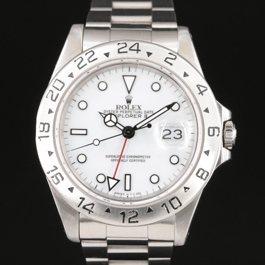 1989 Rolex Explorer II GMT Wristwatch