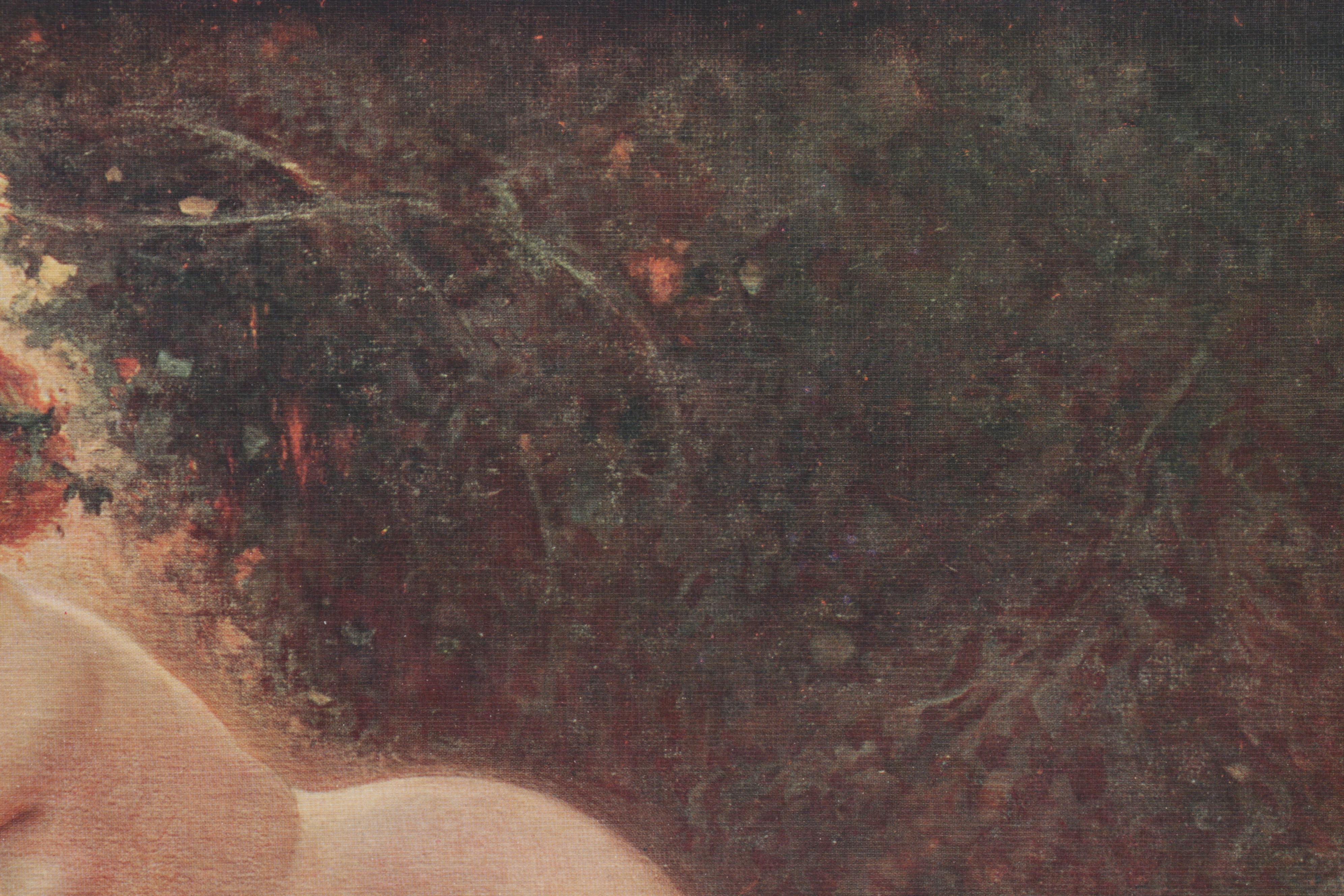 Offset Lithograph After Albert Fourié 